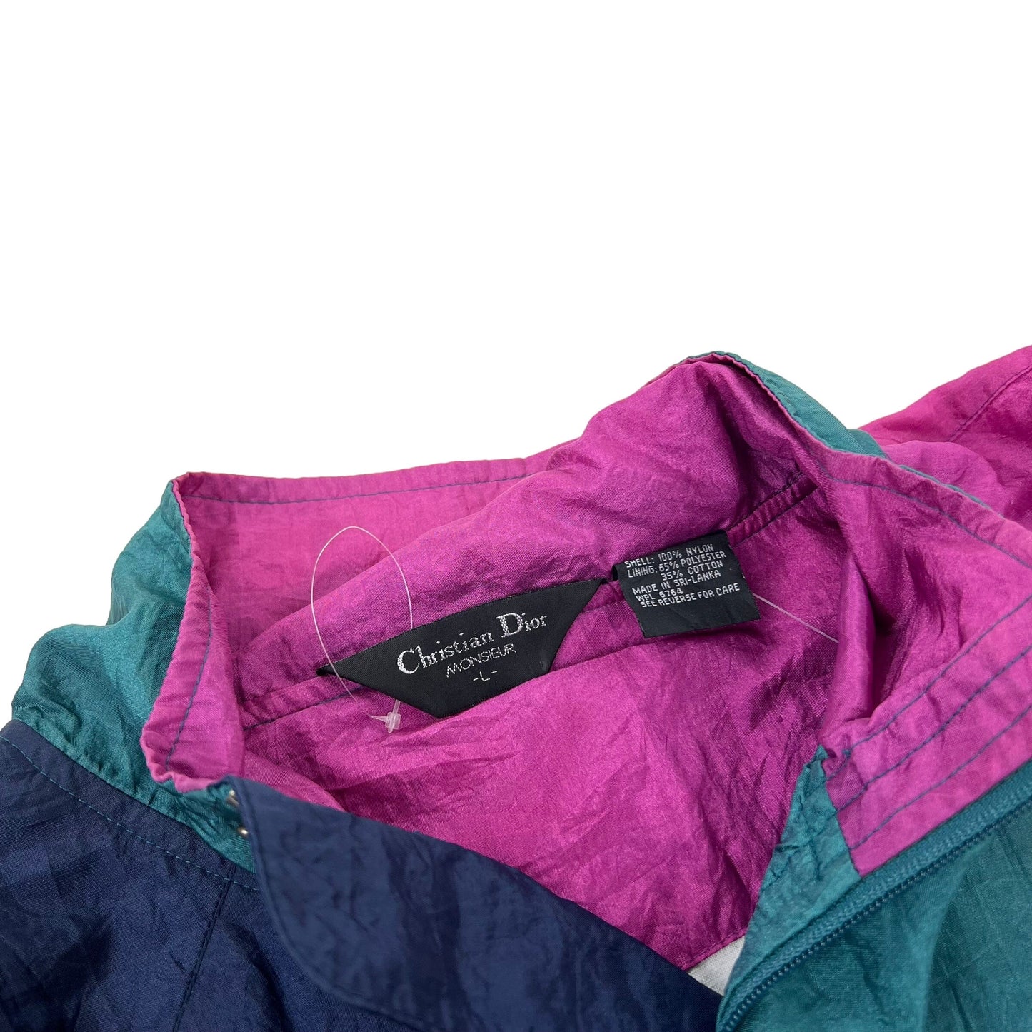 Vintage Christian Dior Windbreaker Jacket Windbreakers Dior coat outerwear pufferseason second hand vintage shop österreich germany deutschland angebot daunenjacke winterjacke jacke