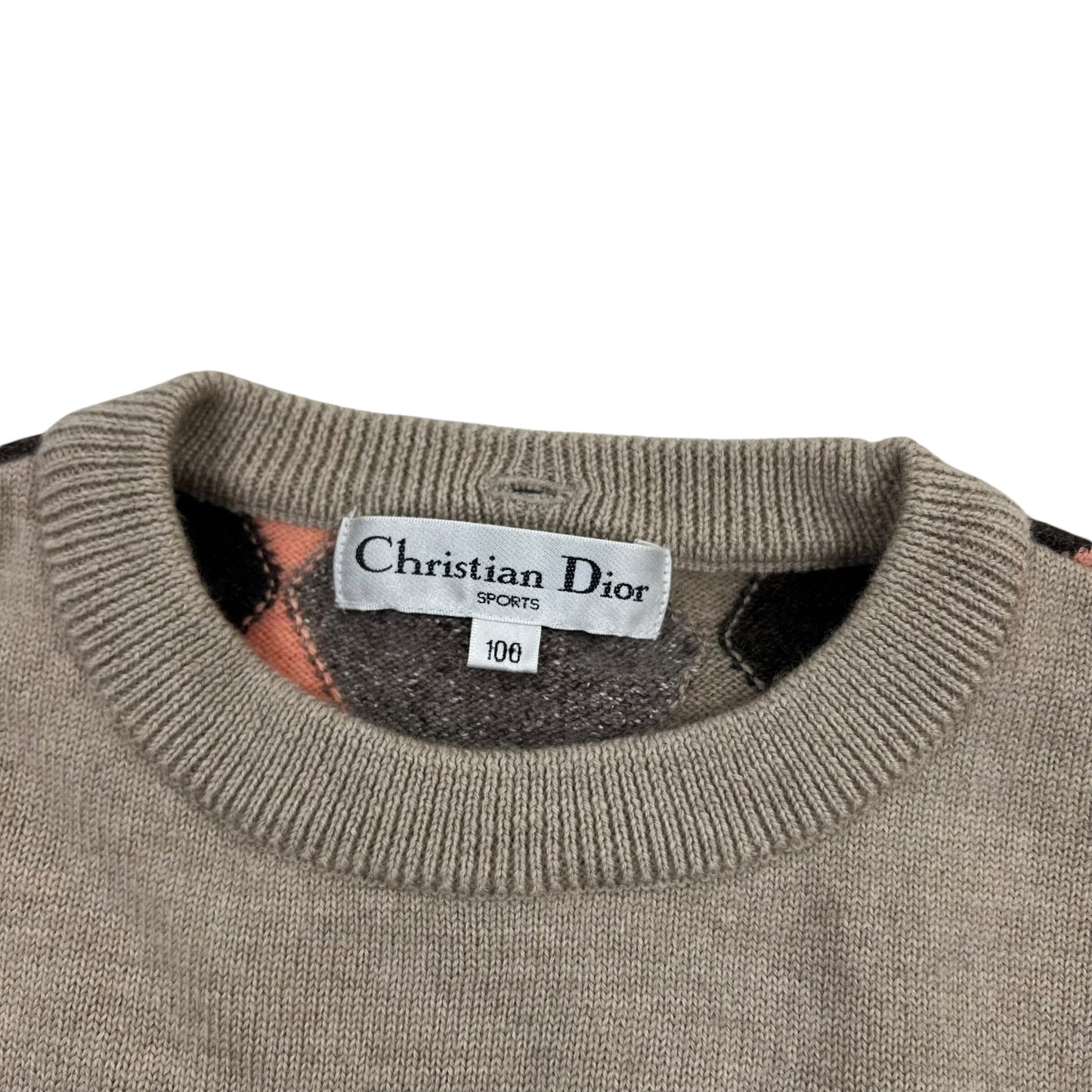 Vintage Christian Dior Wool Sweater - Women L Sweaters Dior coat outerwear pufferseason second hand vintage shop österreich germany deutschland angebot daunenjacke winterjacke jacke