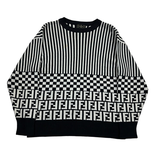 Vintage Fendi Sweater - S Sweaters Fendi coat outerwear pufferseason second hand vintage shop österreich germany deutschland angebot daunenjacke winterjacke jacke