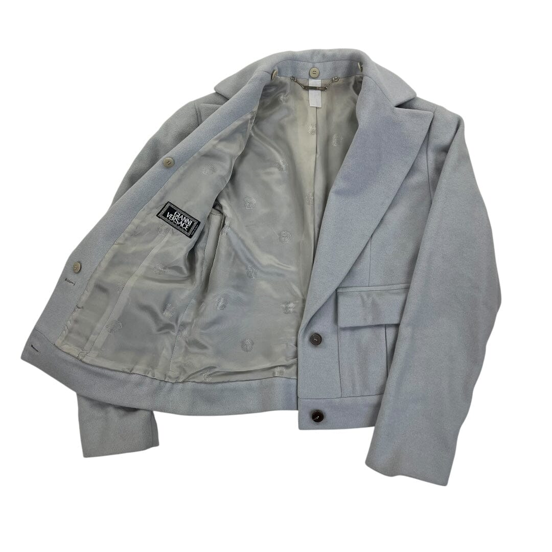 Vintage Gianni Versace Couture Blazer - Women S Windbreakers Gianni Versace coat outerwear pufferseason second hand vintage shop österreich germany deutschland angebot daunenjacke winterjacke jacke