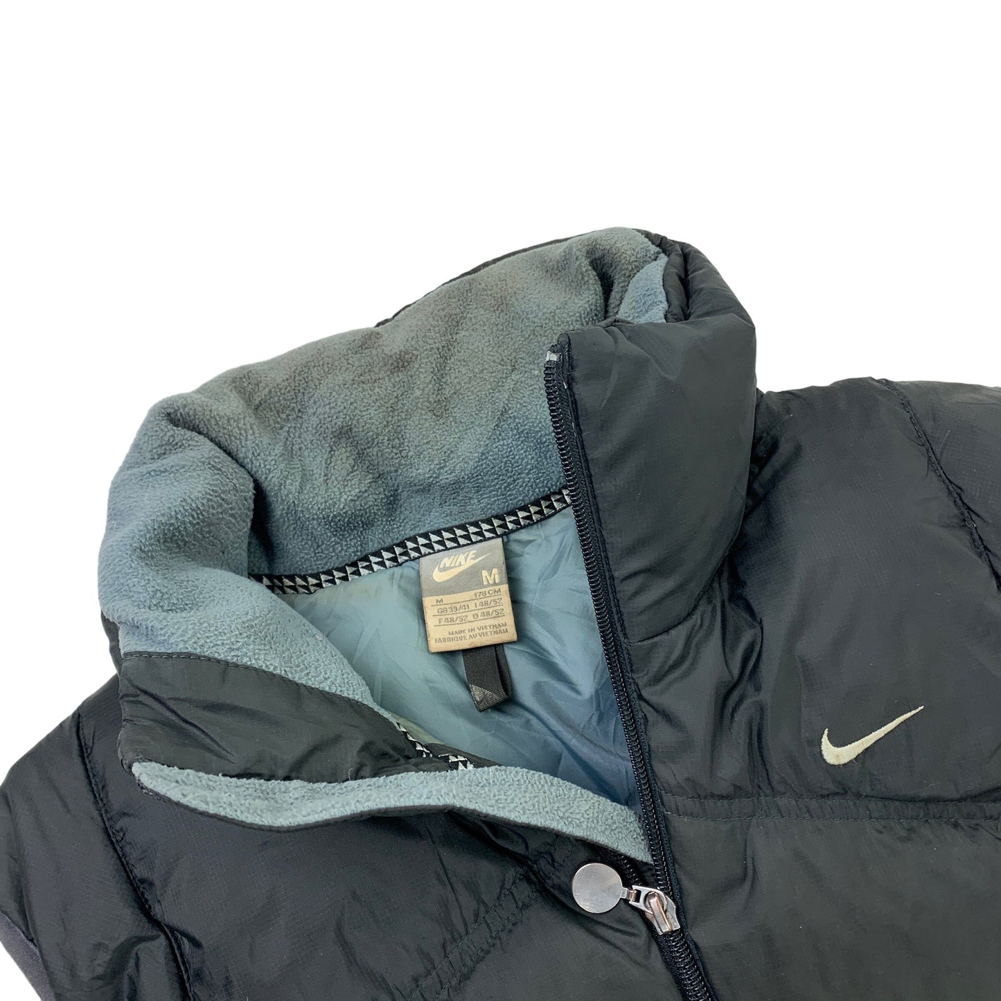 Vintage Nike Puffer Gilet Vest Jacket - M Nike Nike coat outerwear pufferseason second hand vintage shop österreich germany deutschland angebot daunenjacke winterjacke jacke