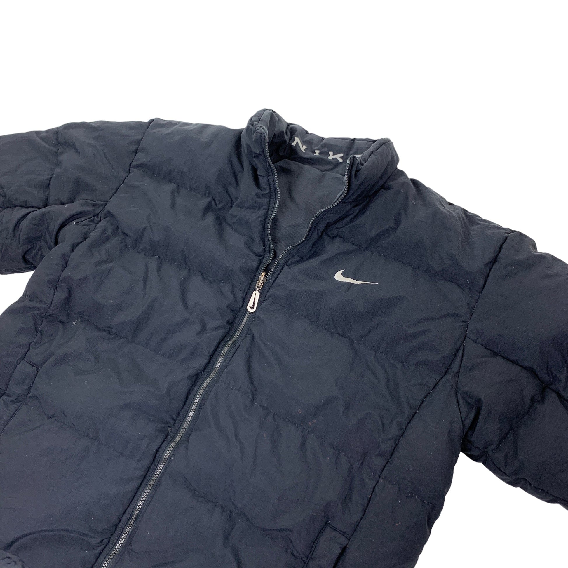 Vintage Nike Reverse Puffer Jacket - XL Nike Nike coat outerwear pufferseason second hand vintage shop österreich germany deutschland angebot daunenjacke winterjacke jacke