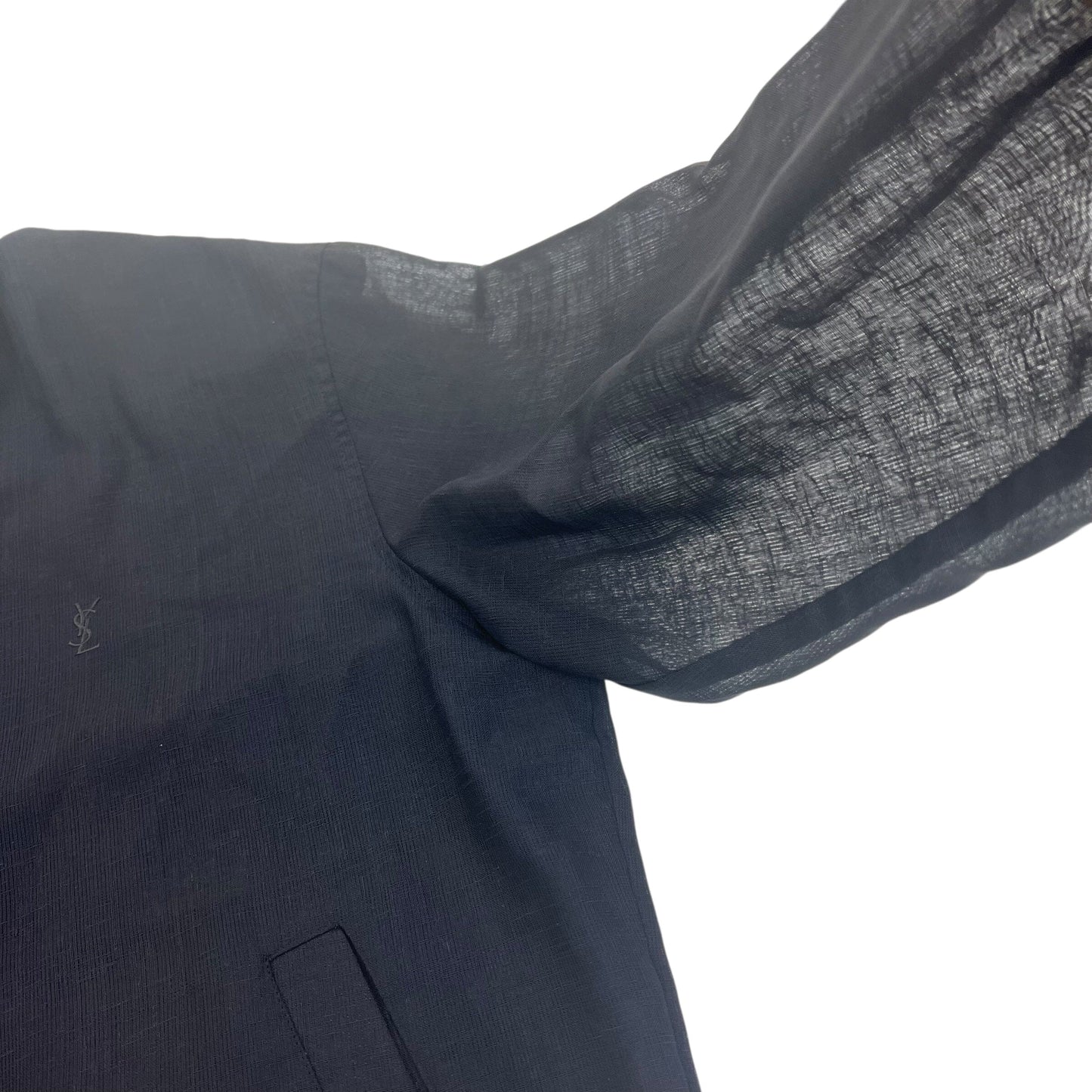 YSL Yves Saint Laurent Harrington Windbreaker Jacket - L Windbreakers Yves Saint Laurent coat outerwear pufferseason second hand vintage shop österreich germany deutschland angebot daunenjacke winterjacke jacke