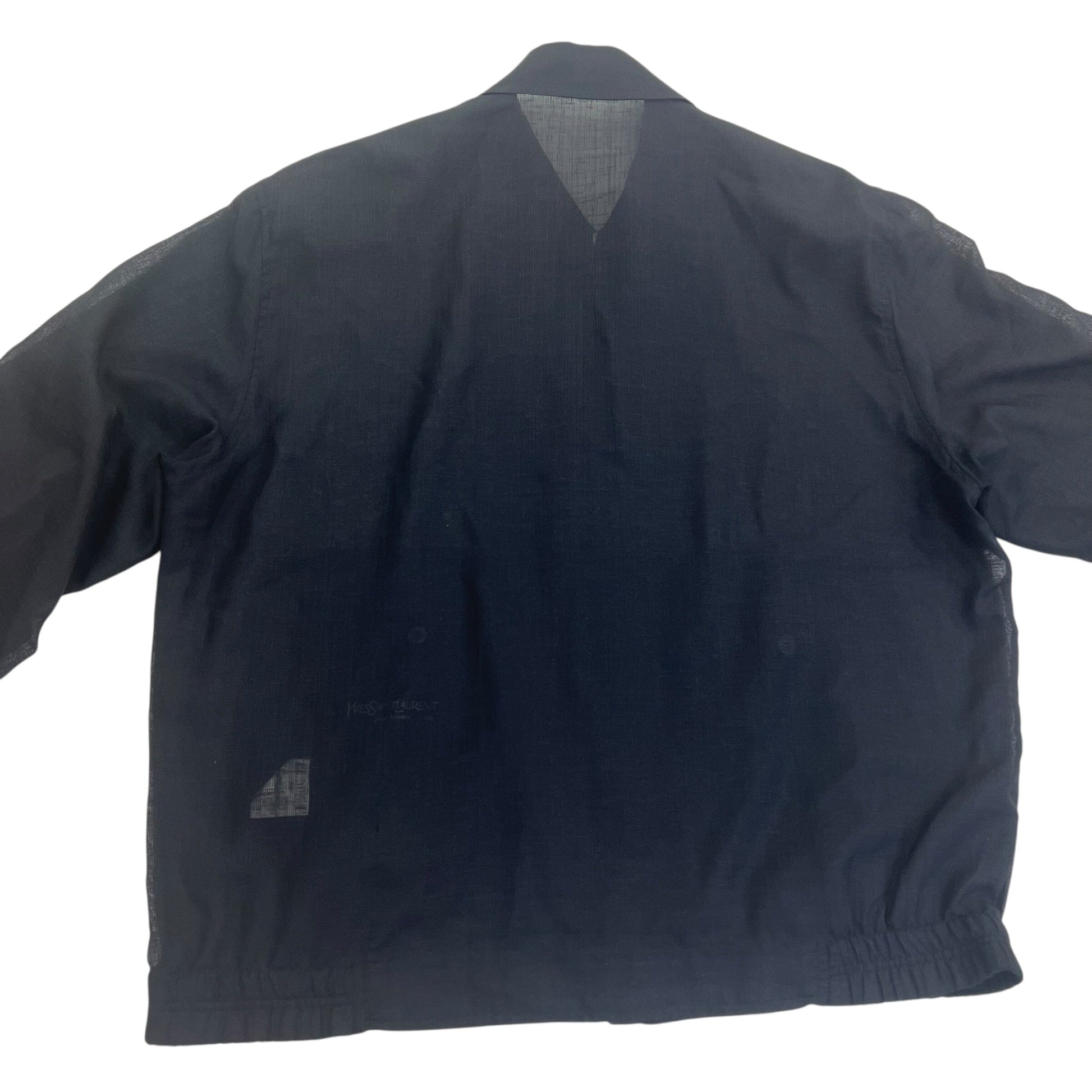 YSL Yves Saint Laurent Harrington Windbreaker Jacket - L Windbreakers Yves Saint Laurent coat outerwear pufferseason second hand vintage shop österreich germany deutschland angebot daunenjacke winterjacke jacke