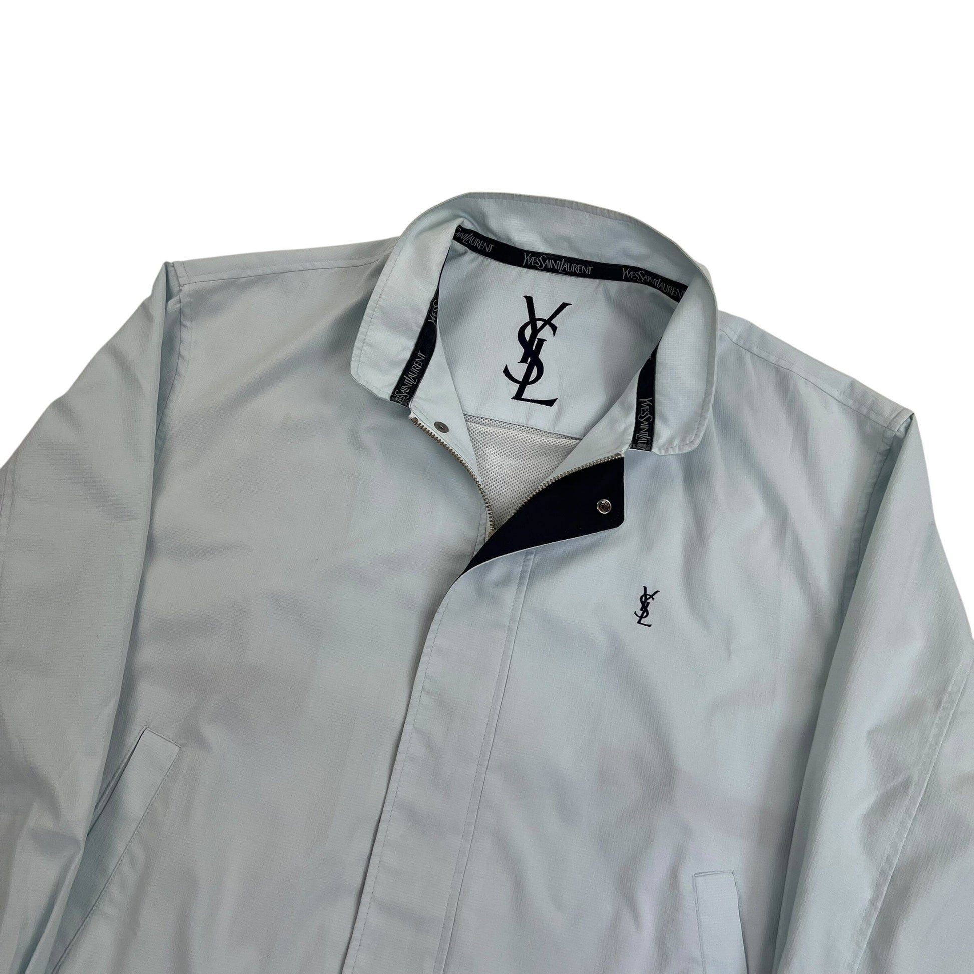 YSL Yves Saint Laurent Harrington Windbreaker - M Windbreakers Yves Saint Laurent coat outerwear pufferseason second hand vintage shop österreich germany deutschland angebot daunenjacke winterjacke jacke