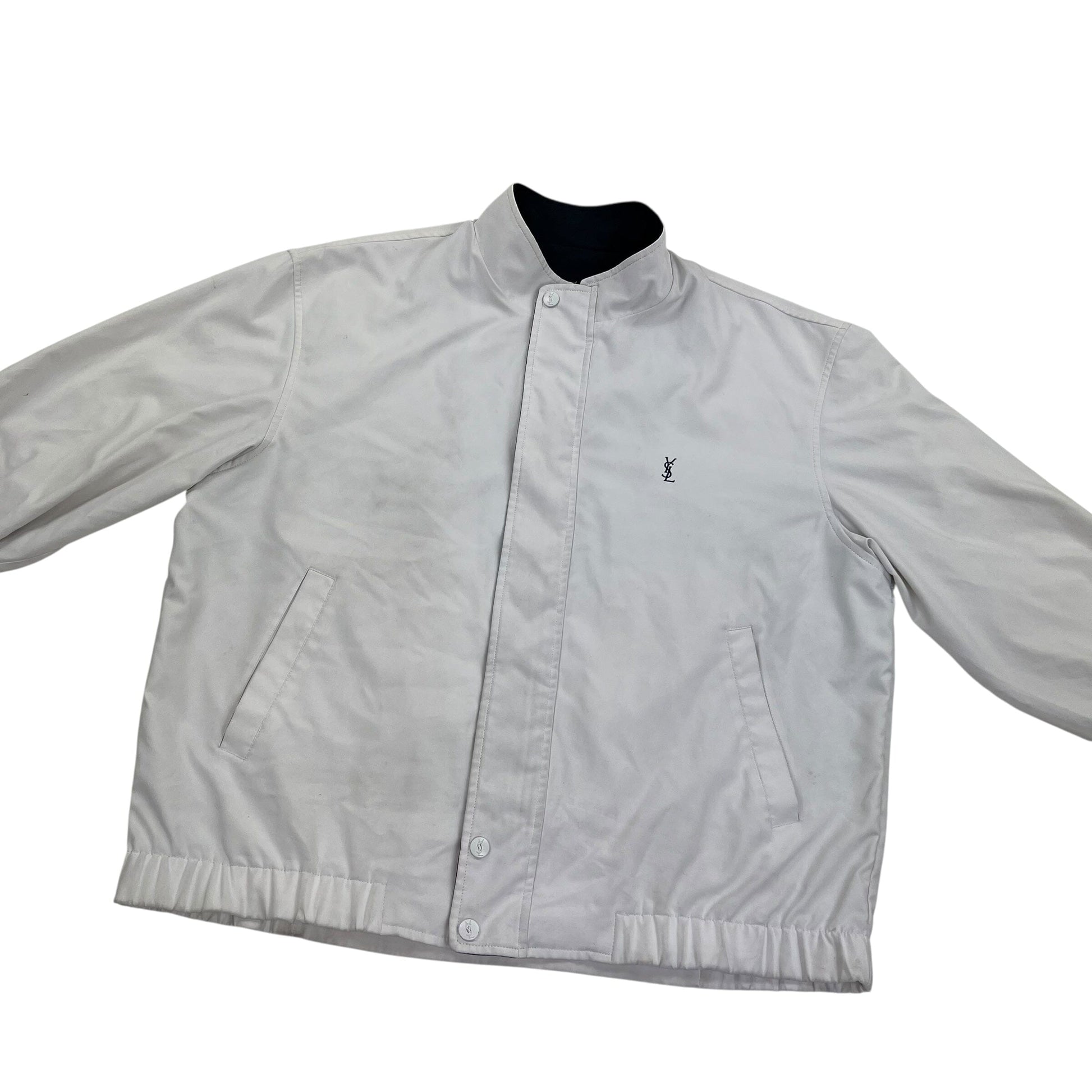 YSL Yves Saint Laurent Harrington Windbreaker - XL Windbreakers Yves Saint Laurent coat outerwear pufferseason second hand vintage shop österreich germany deutschland angebot daunenjacke winterjacke jacke