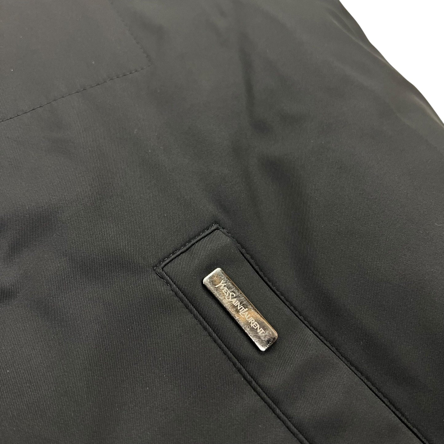 YSL Yves Saint Laurent Reverse Puffer Jacket - XL Designer Puffer Yves Saint Laurent coat outerwear pufferseason second hand vintage shop österreich germany deutschland angebot daunenjacke winterjacke jacke