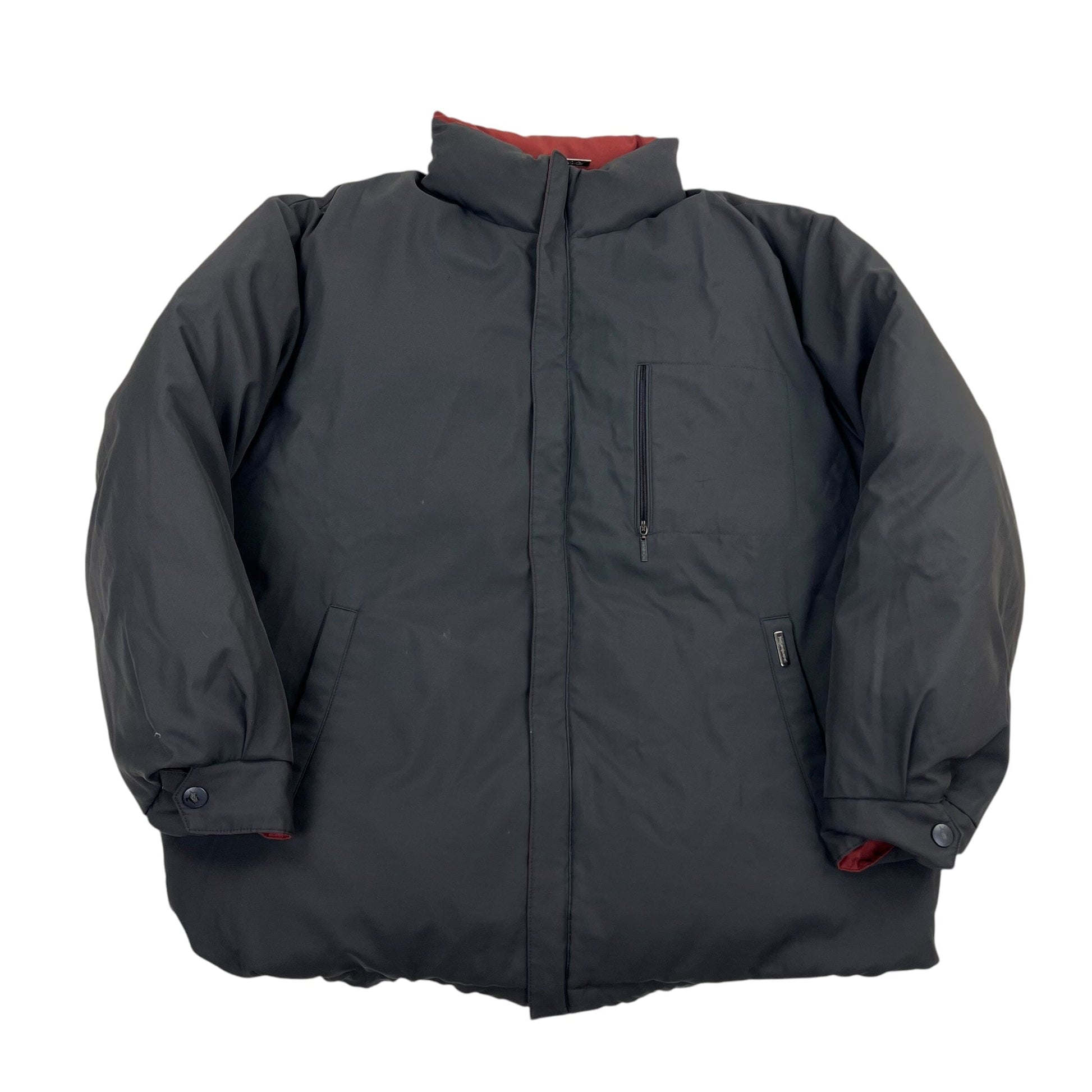 YSL Yves Saint Laurent Reverse Puffer Jacket - XL Designer Puffer Yves Saint Laurent coat outerwear pufferseason second hand vintage shop österreich germany deutschland angebot daunenjacke winterjacke jacke