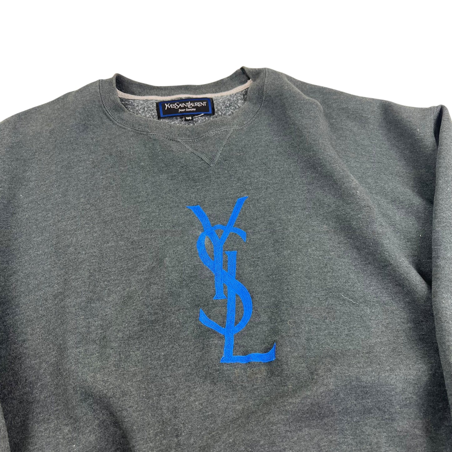 YSL Yves Saint Laurent Sweater - XL Sweaters Yves Saint Laurent coat outerwear pufferseason second hand vintage shop österreich germany deutschland angebot daunenjacke winterjacke jacke