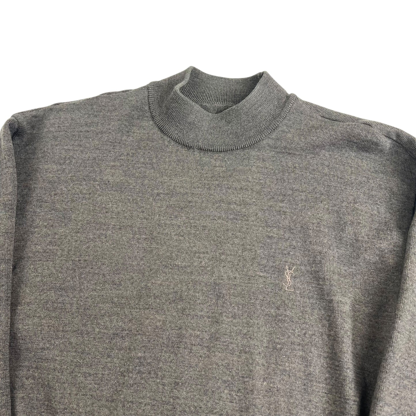 YSL Yves Saint Laurent Turtle Neck Sweater - L Sweaters Yves Saint Laurent coat outerwear pufferseason second hand vintage shop österreich germany deutschland angebot daunenjacke winterjacke jacke