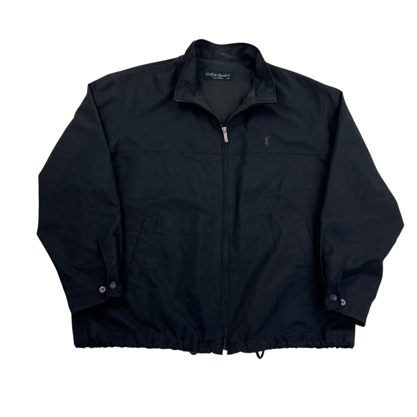 YSL Yves Saint Laurent Windbreaker Jacket - XL Windbreakers Yves Saint Laurent coat outerwear pufferseason second hand vintage shop österreich germany deutschland angebot daunenjacke winterjacke jacke