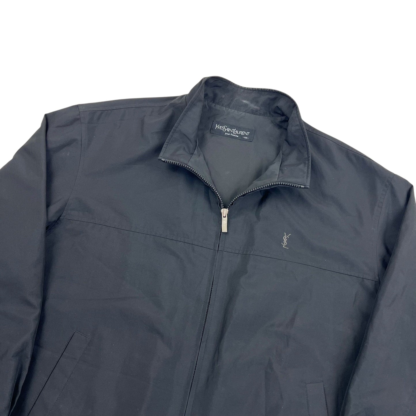 YSL Yves Saint Laurent Windbreaker Jacket - XL Windbreakers Yves Saint Laurent coat outerwear pufferseason second hand vintage shop österreich germany deutschland angebot daunenjacke winterjacke jacke