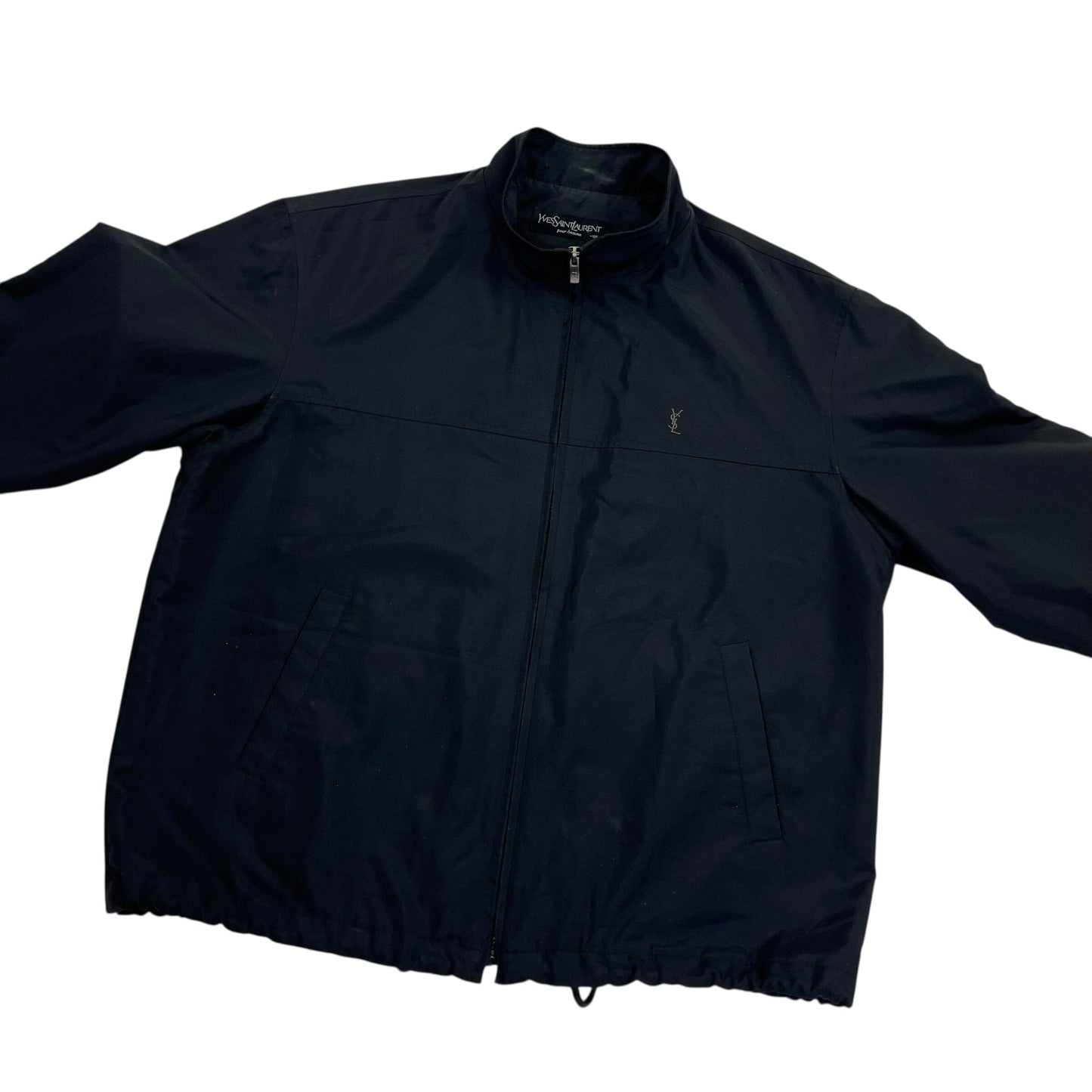 YSL Yves Saint Laurent Windbreaker Jacket - XL Windbreakers Yves Saint Laurent coat outerwear pufferseason second hand vintage shop österreich germany deutschland angebot daunenjacke winterjacke jacke