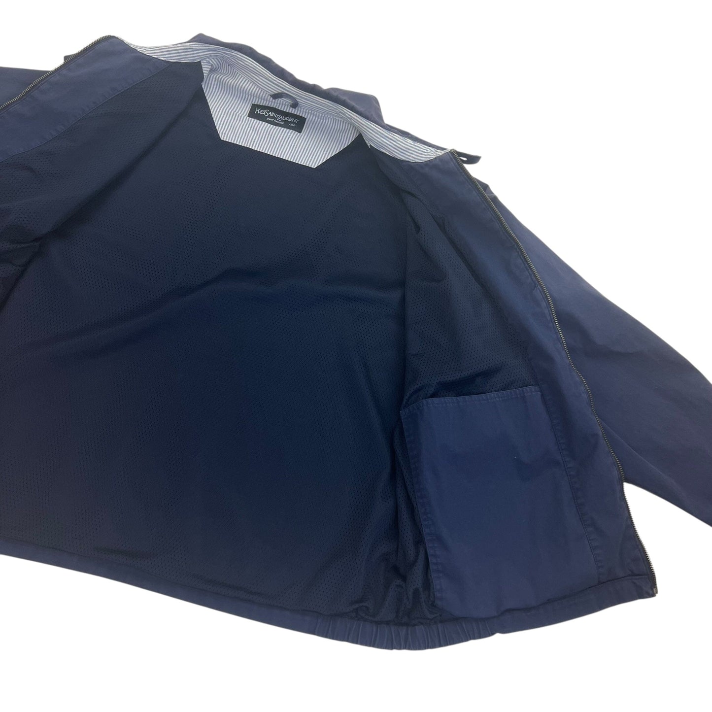 Yves Saint Laurent Harrington Windbreaker Jacket - XL Windbreakers Yves Saint Laurent coat outerwear pufferseason second hand vintage shop österreich germany deutschland angebot daunenjacke winterjacke jacke