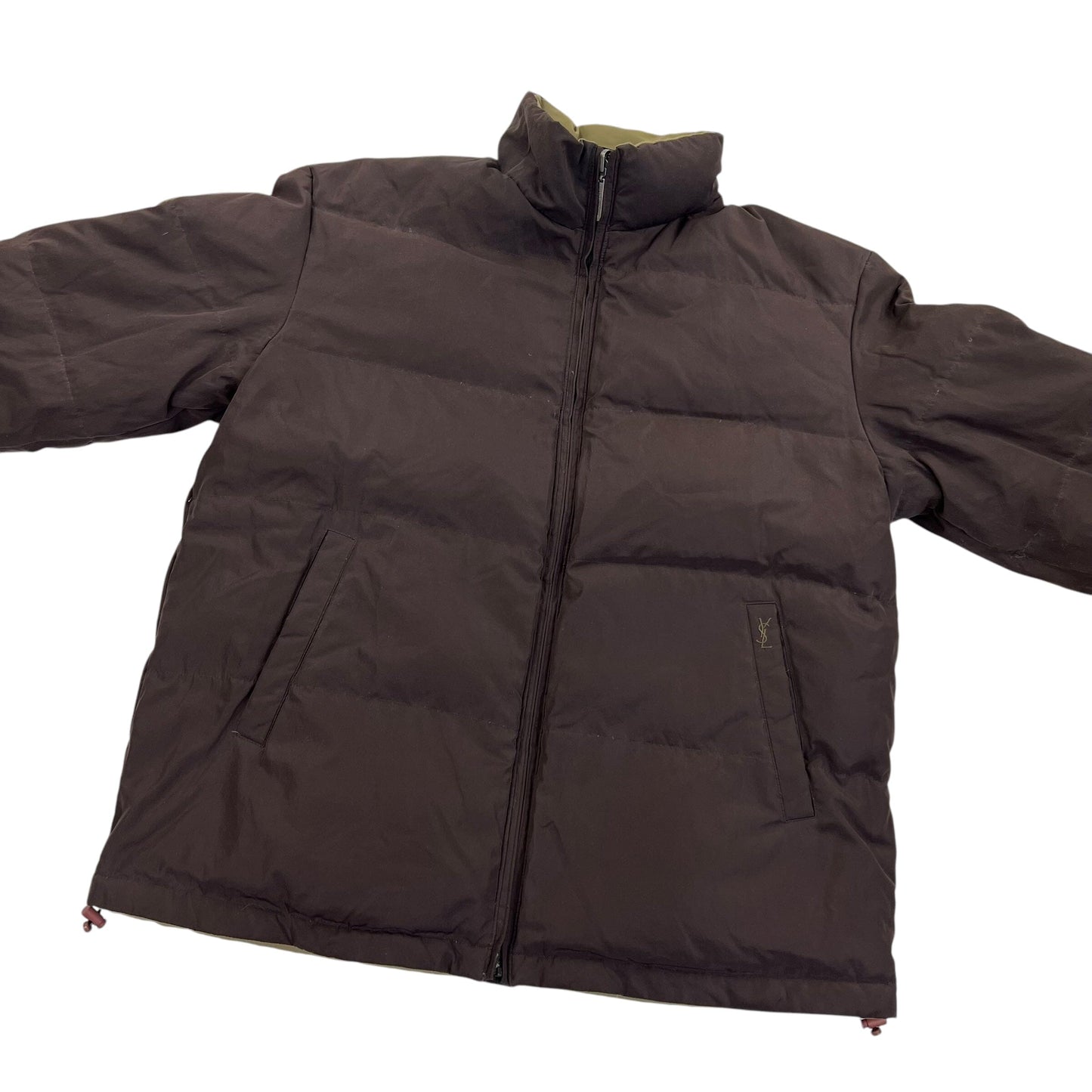 Yves saint Laurent reversible YSL Puffer Jacket - XL Designer Puffer Yves Saint Laurent coat outerwear pufferseason second hand vintage shop österreich germany deutschland angebot daunenjacke winterjacke jacke