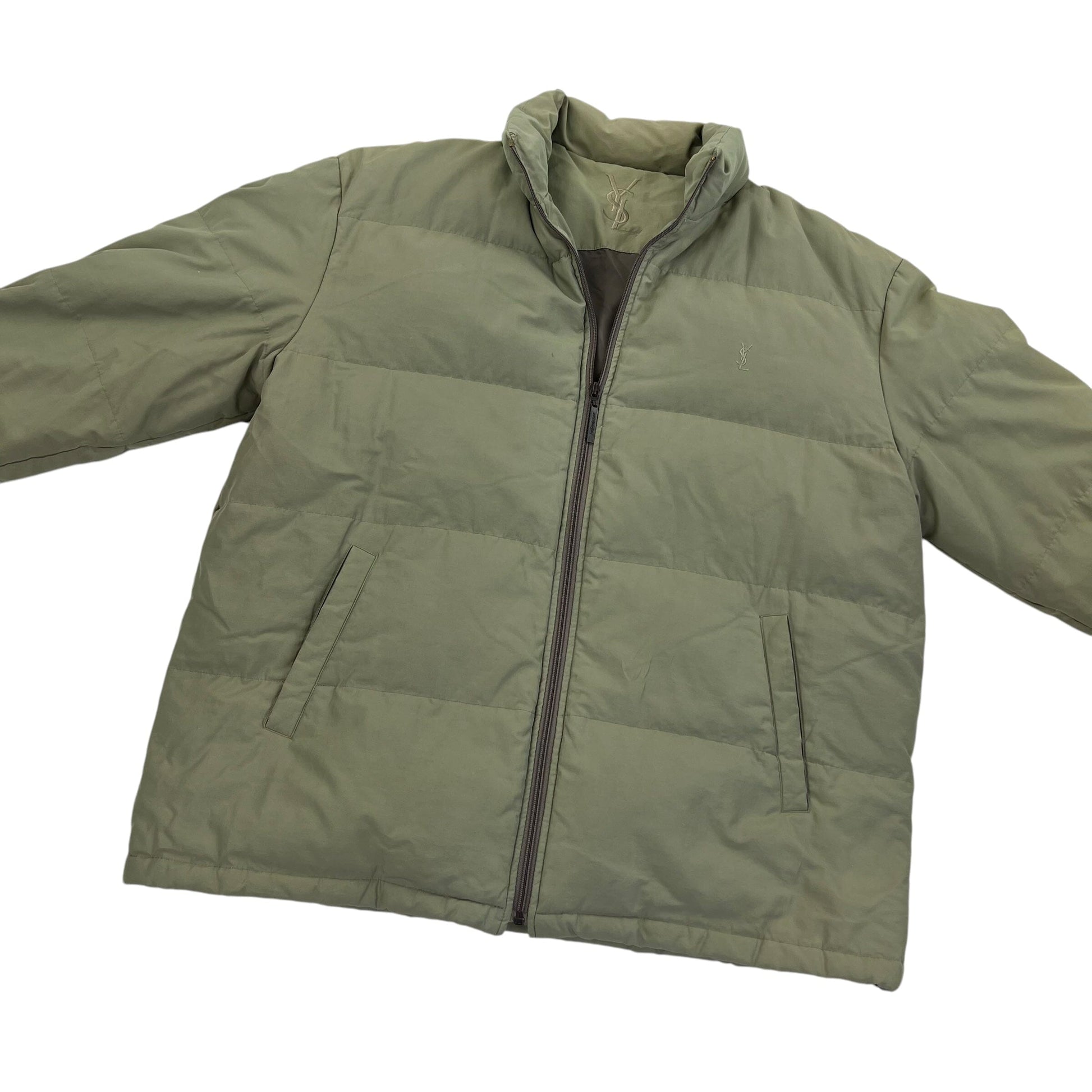 Yves saint Laurent YSL Puffer Jacket - XL Designer Puffer Yves Saint Laurent coat outerwear pufferseason second hand vintage shop österreich germany deutschland angebot daunenjacke winterjacke jacke