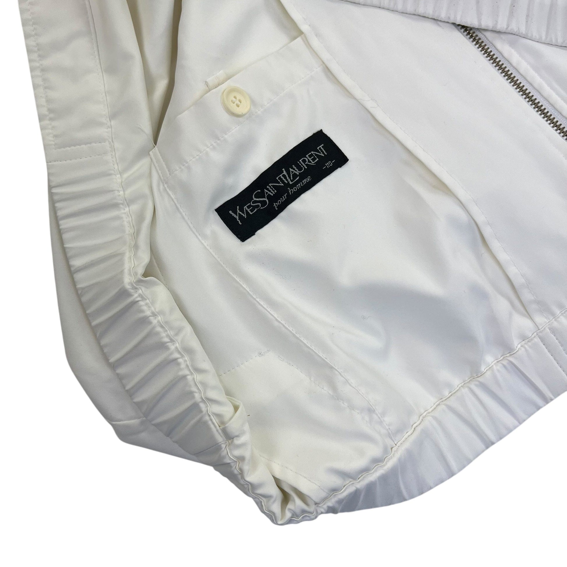 Yves Saint Laurent YSL Windbreaker - XL Windbreakers Yves Saint Laurent coat outerwear pufferseason second hand vintage shop österreich germany deutschland angebot daunenjacke winterjacke jacke