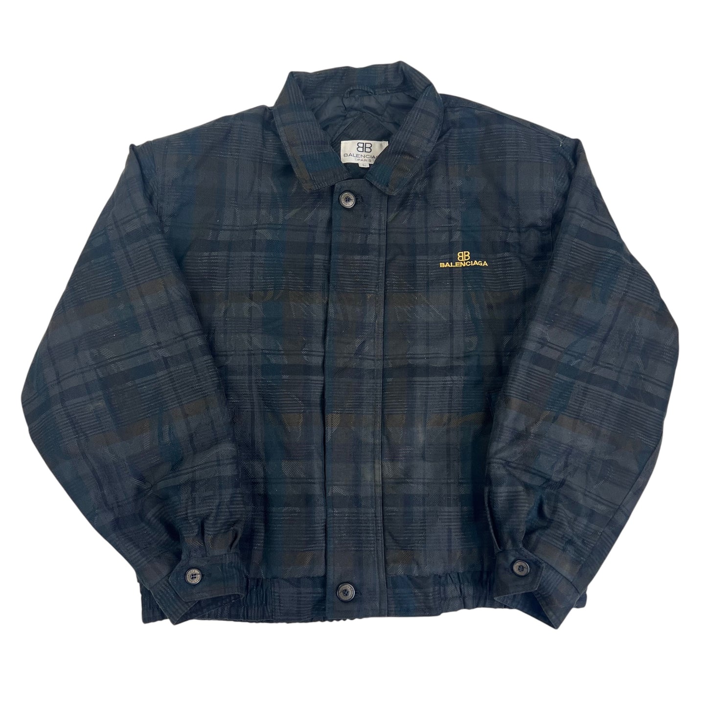 Vintage Balenciaga Paris Windbreaker Bomber Jacket - L
