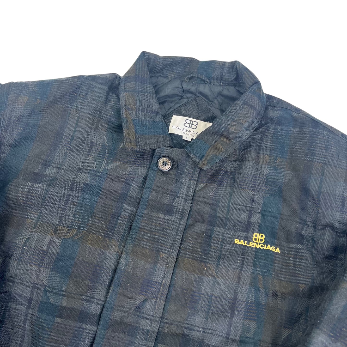 Vintage Balenciaga Paris Windbreaker Bomber Jacket - L