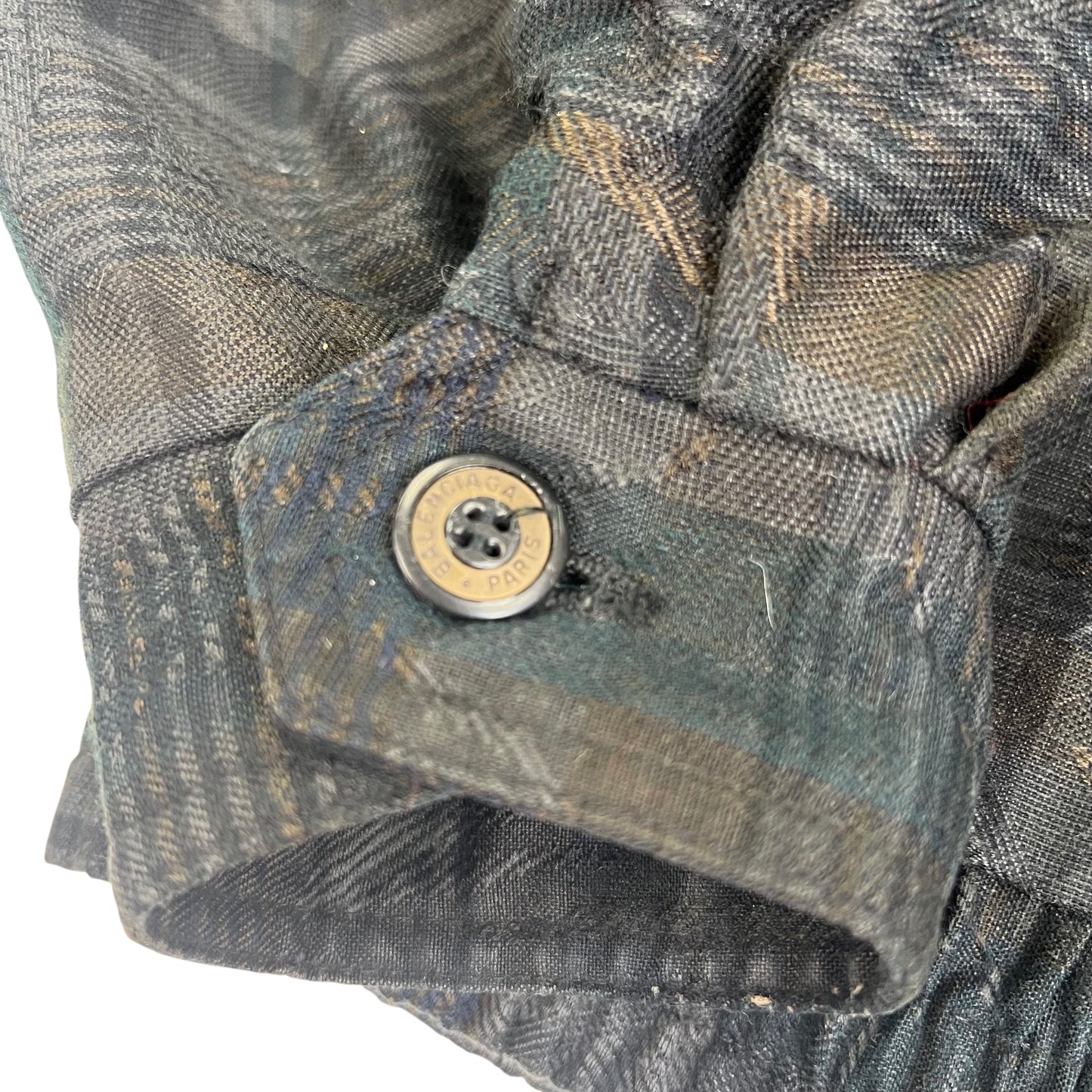 Vintage Balenciaga Paris Windbreaker Bomber Jacket - L