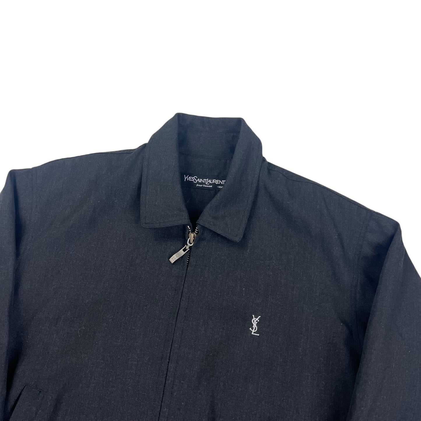 YSL Yves Saint Laurent Windbreaker Harrington Jacket - L