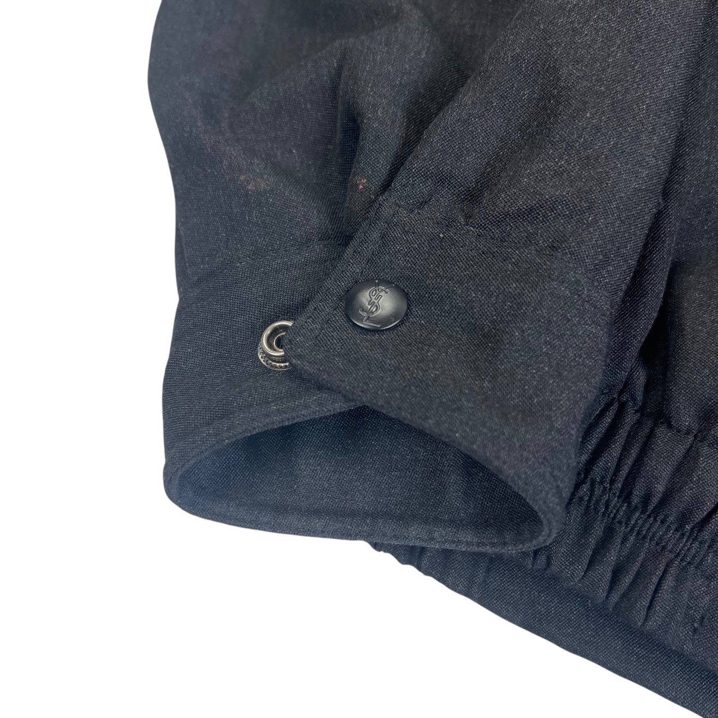 YSL Yves Saint Laurent Windbreaker Harrington Jacket - L
