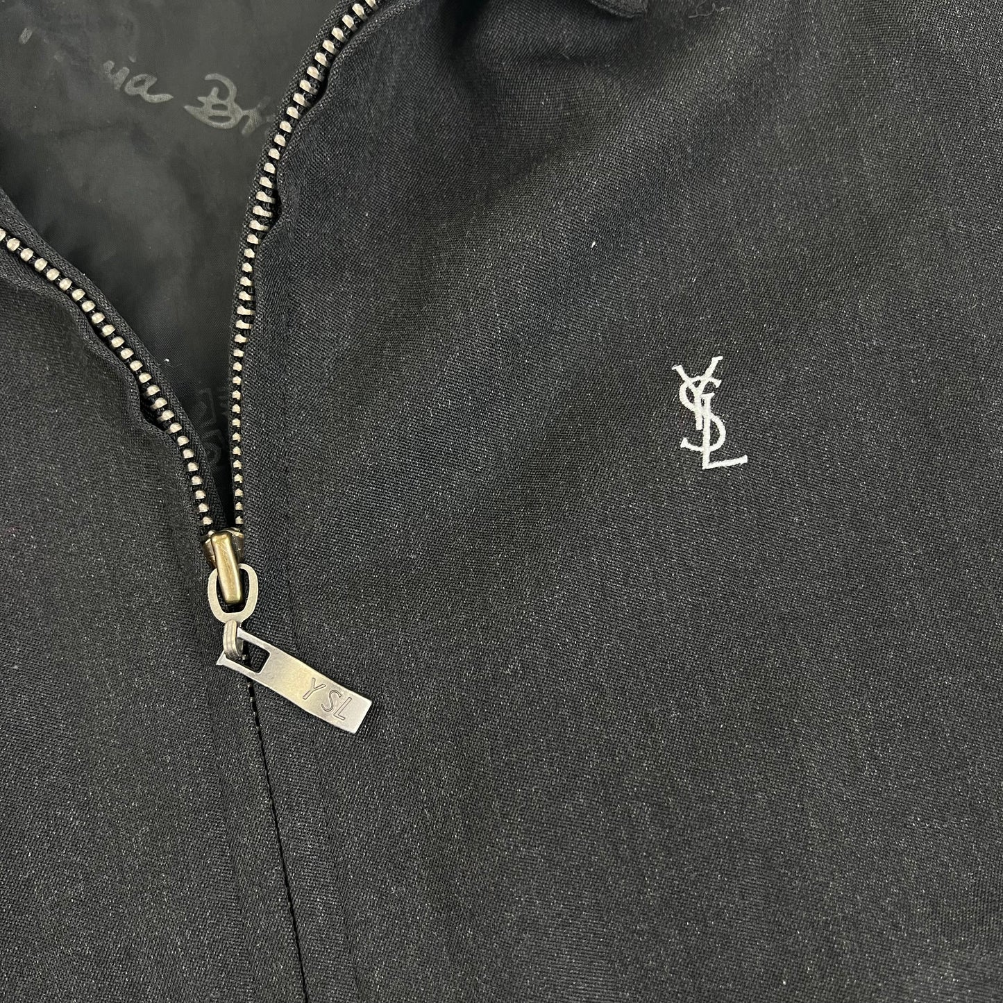 YSL Yves Saint Laurent Windbreaker Harrington Jacket - L