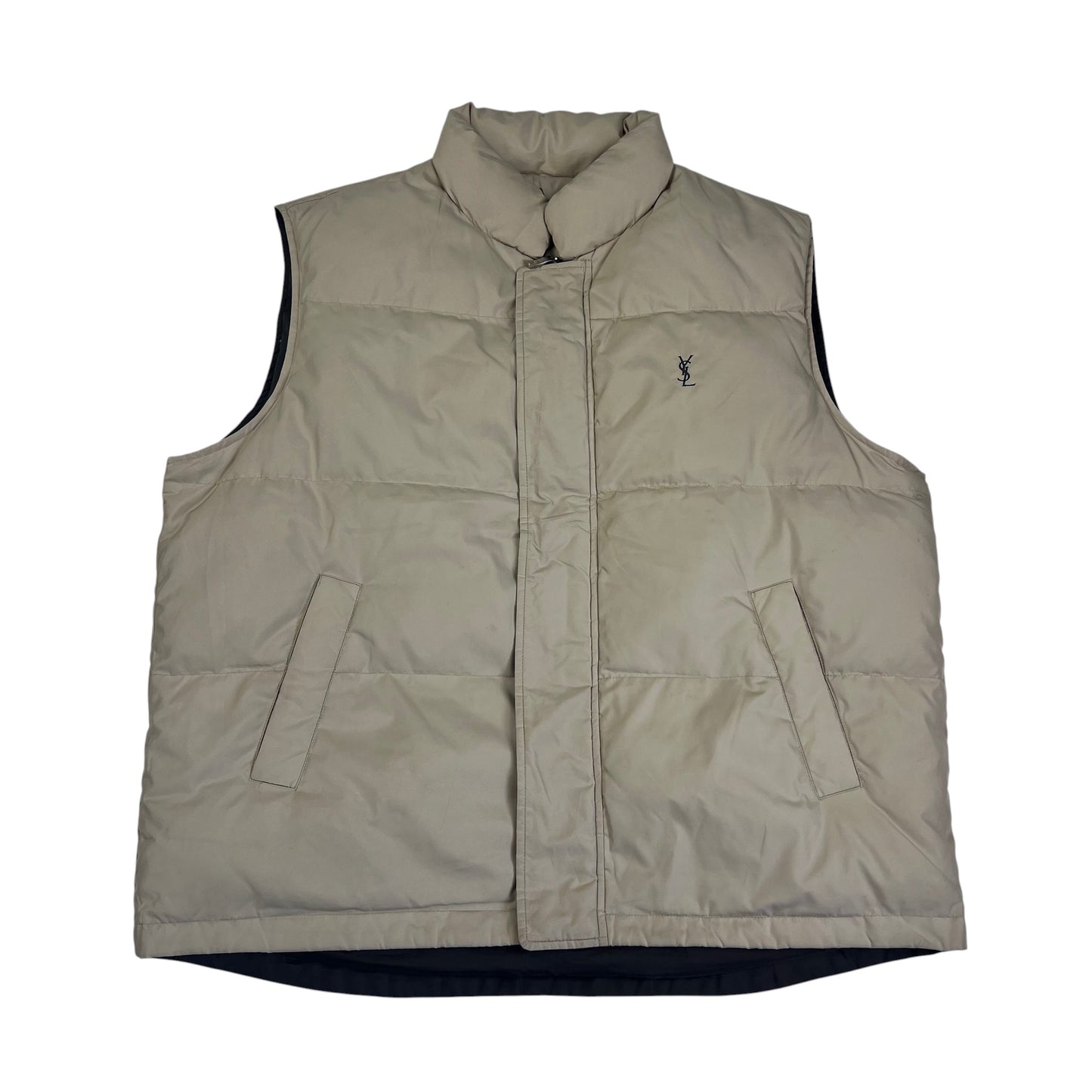 YSL Yves Saint Laurent Gilet Vest Puffer - XL