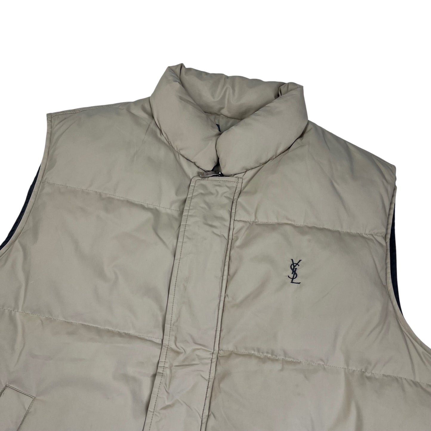 YSL Yves Saint Laurent Gilet Vest Puffer - XL