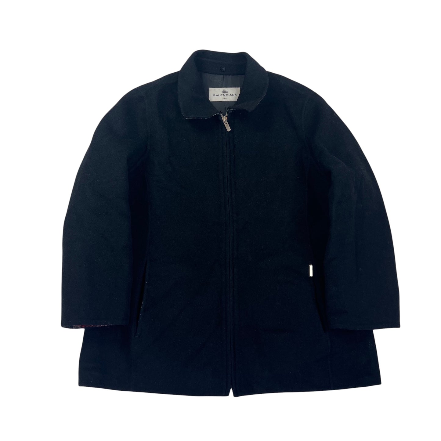 Balenciaga Paris Outdoor Fleece Coat Jacket - Women M