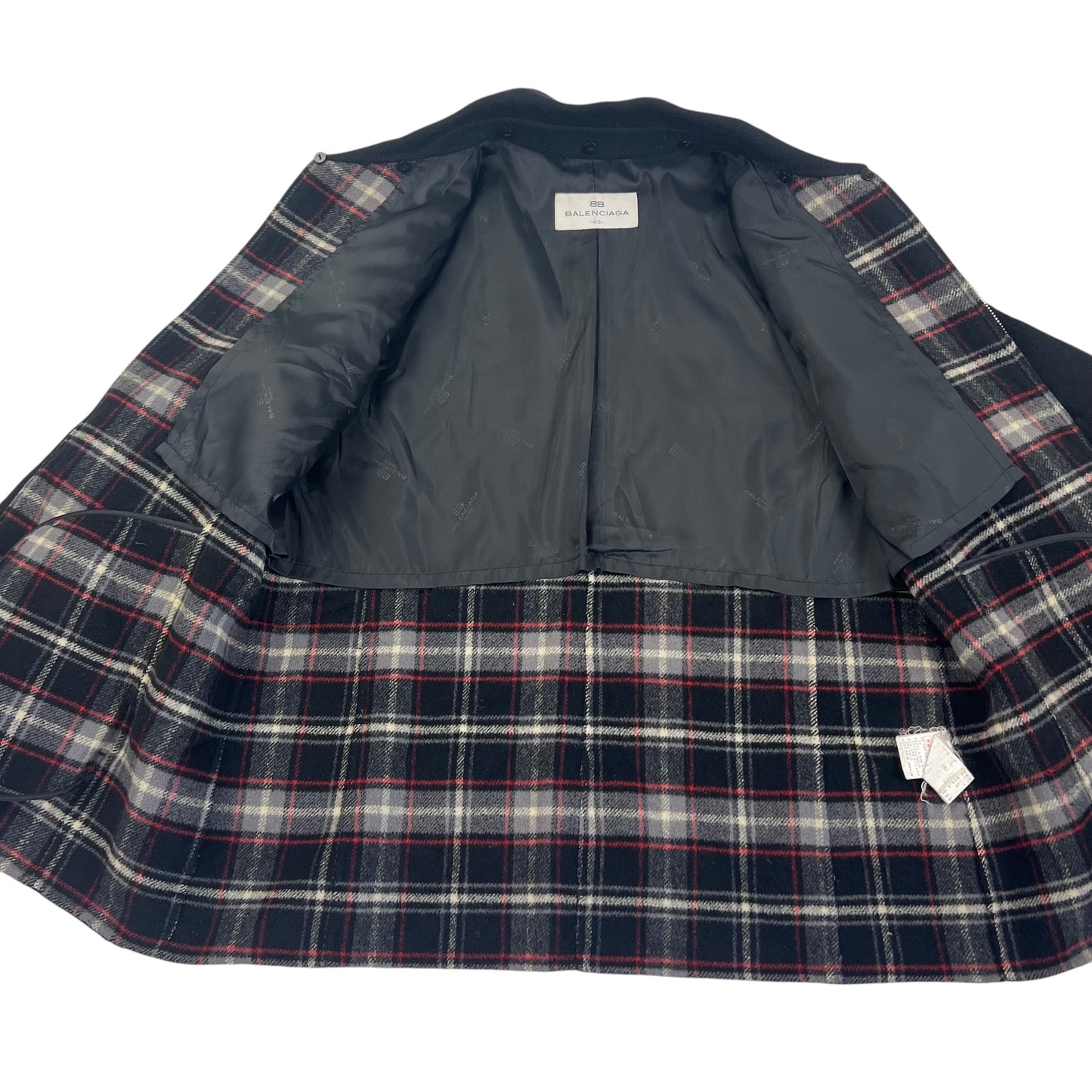 Balenciaga Paris Outdoor Fleece Coat Jacket - Women M