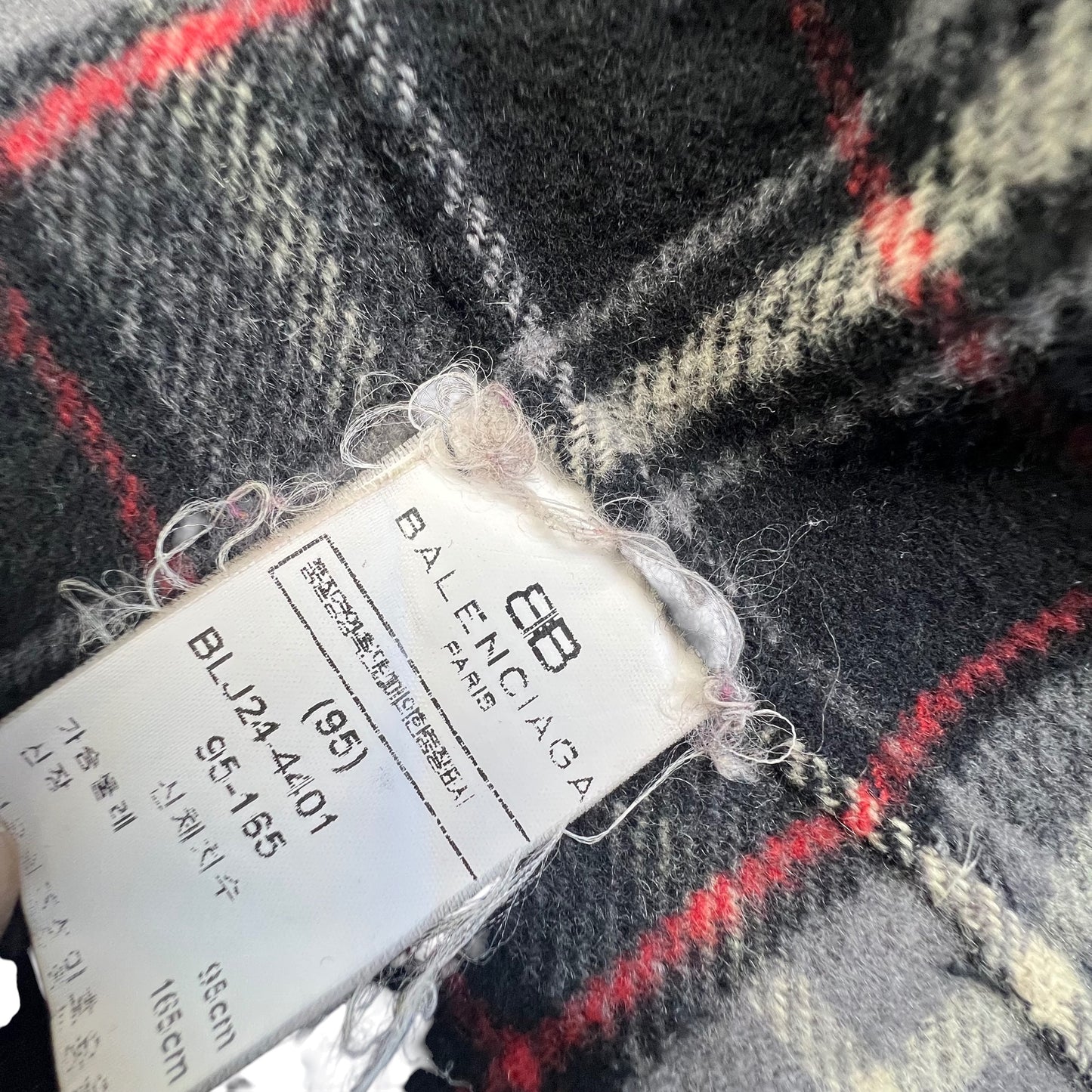 Balenciaga Paris Outdoor Fleece Coat Jacket - Women M