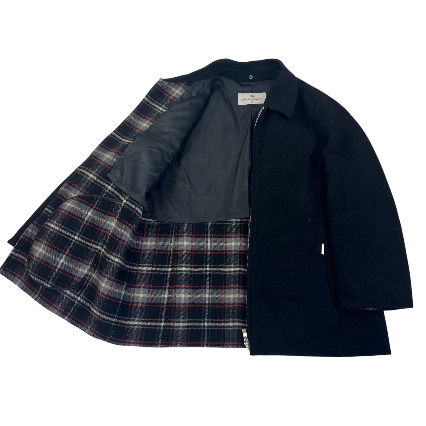 Balenciaga Paris Outdoor Fleece Coat Jacket - Women M