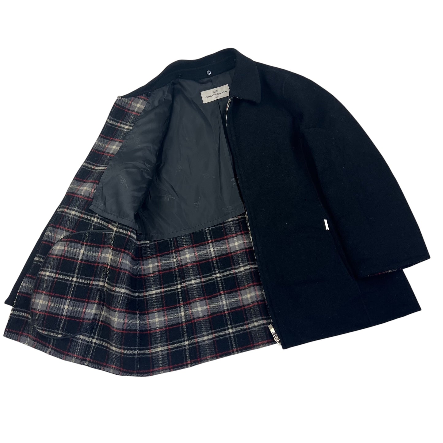 Balenciaga Paris Outdoor Fleece Coat Jacket - Women M