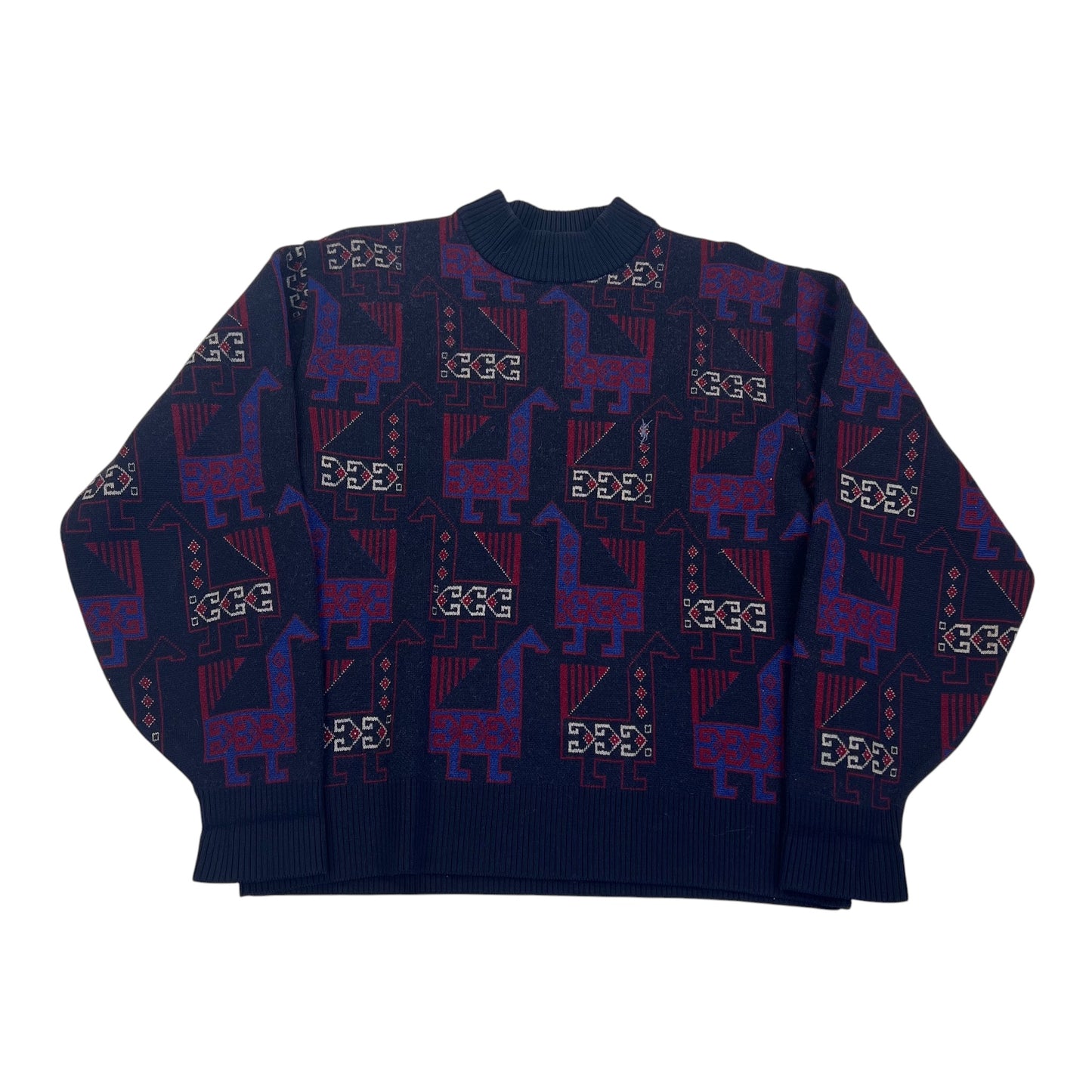 YSL Yves Saint Laurent Knit Wool Sweater - S