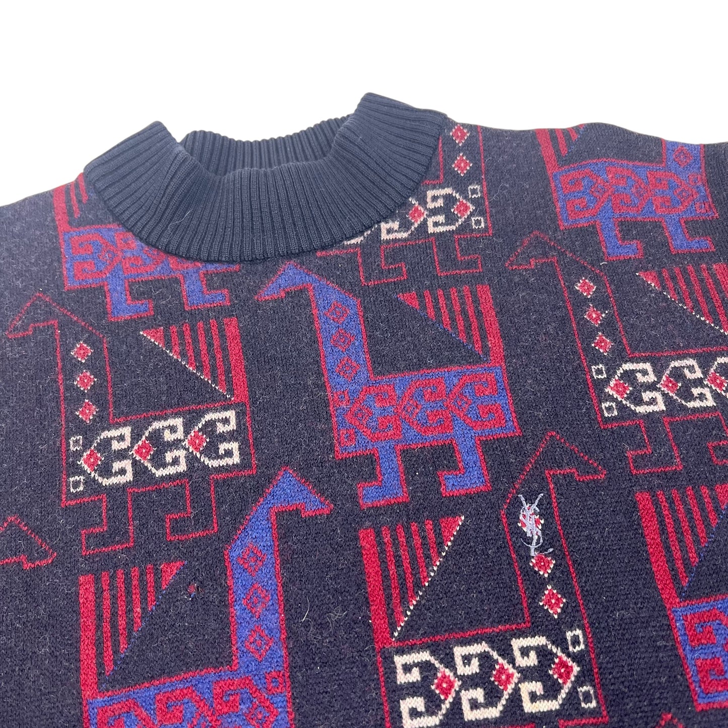 YSL Yves Saint Laurent Knit Wool Sweater - S
