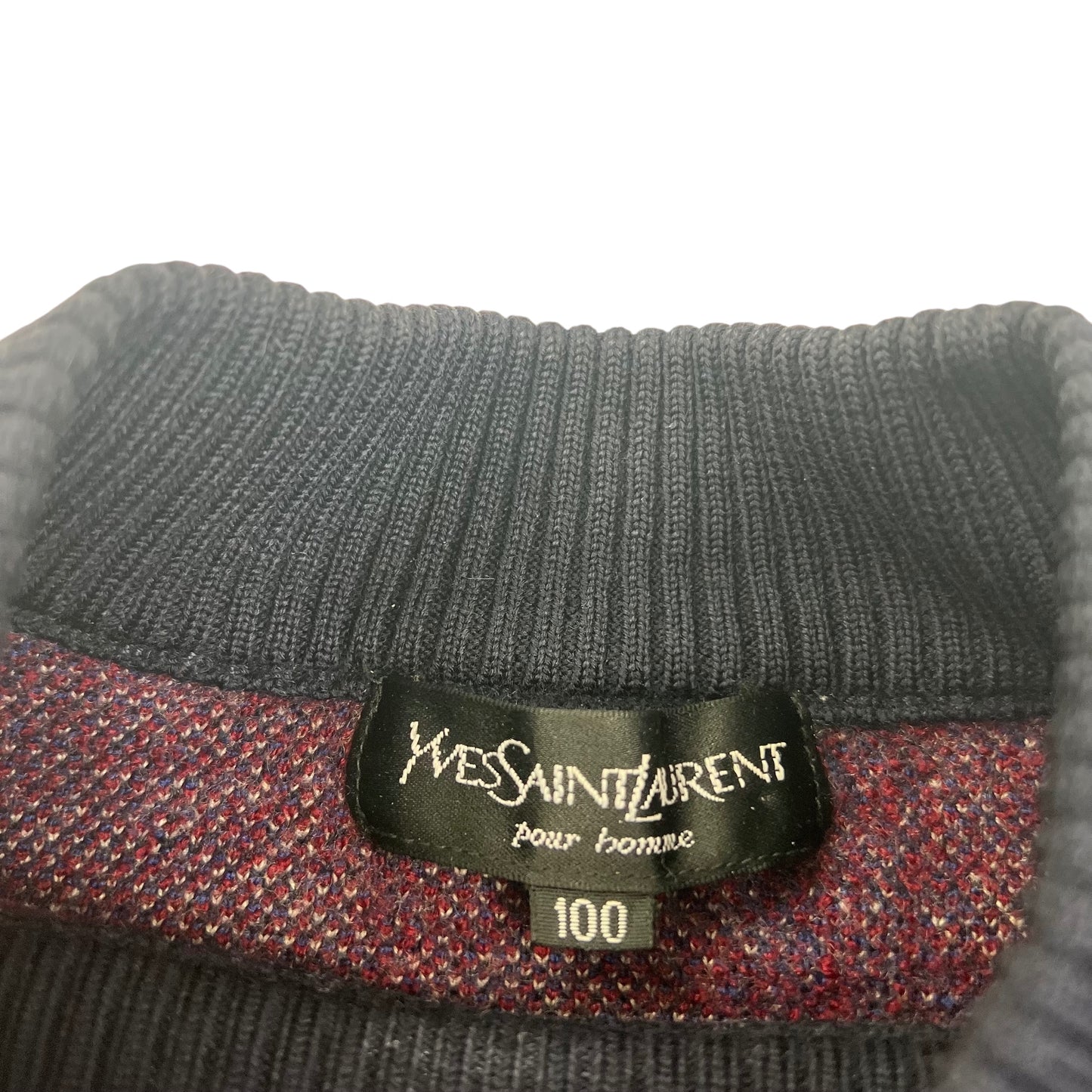 YSL Yves Saint Laurent Knit Wool Sweater - S