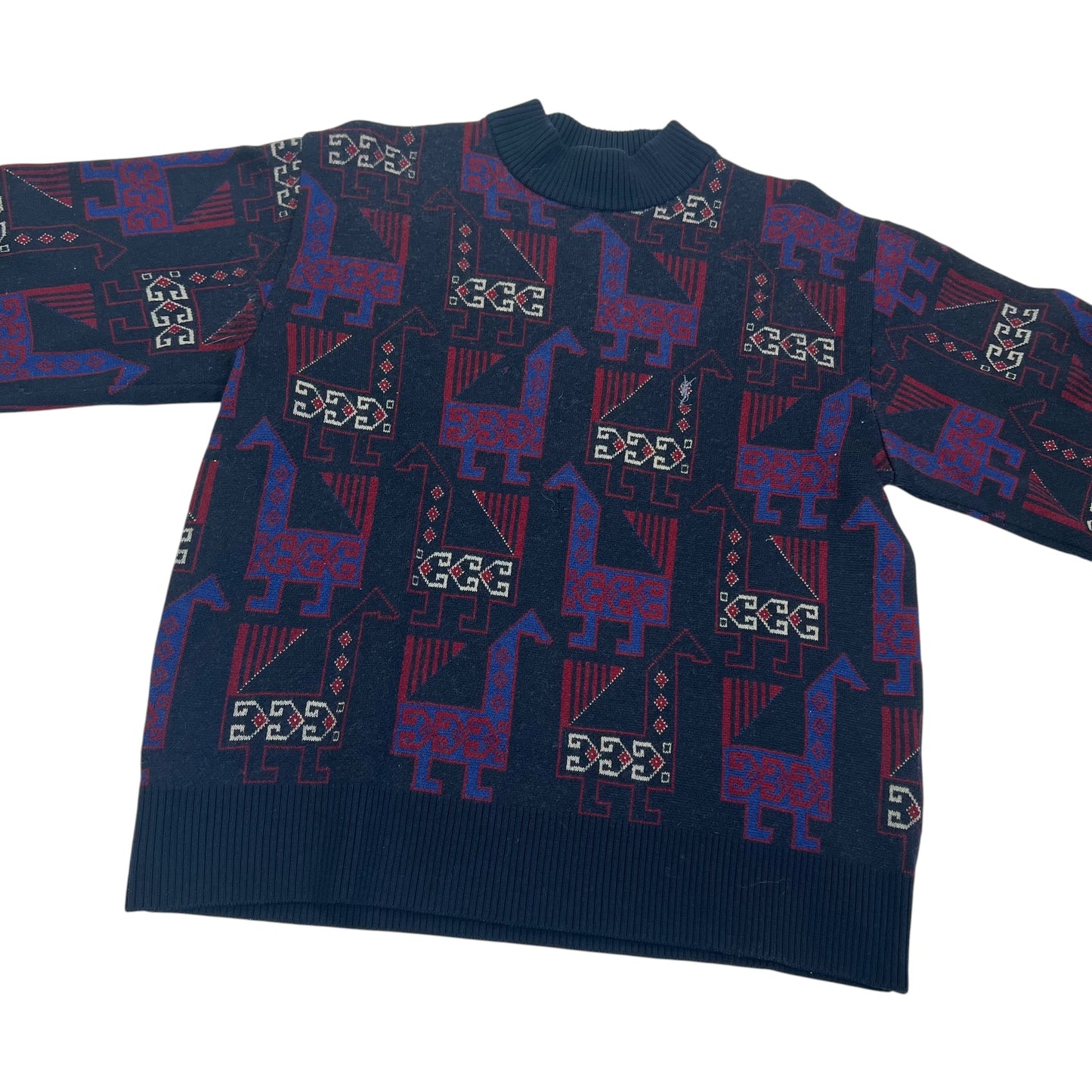 YSL Yves Saint Laurent Knit Wool Sweater - S