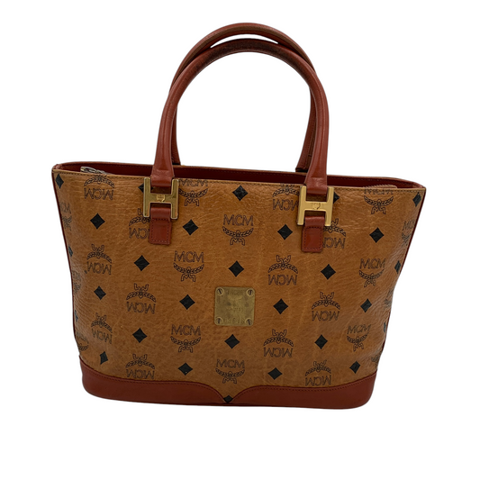 80s MCM Tote Shopper Mini Handle Bag