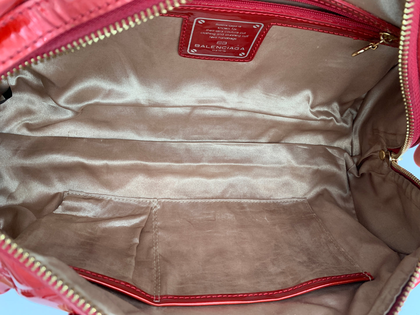 80s Balenciaga Paris Y2K papillon Bag