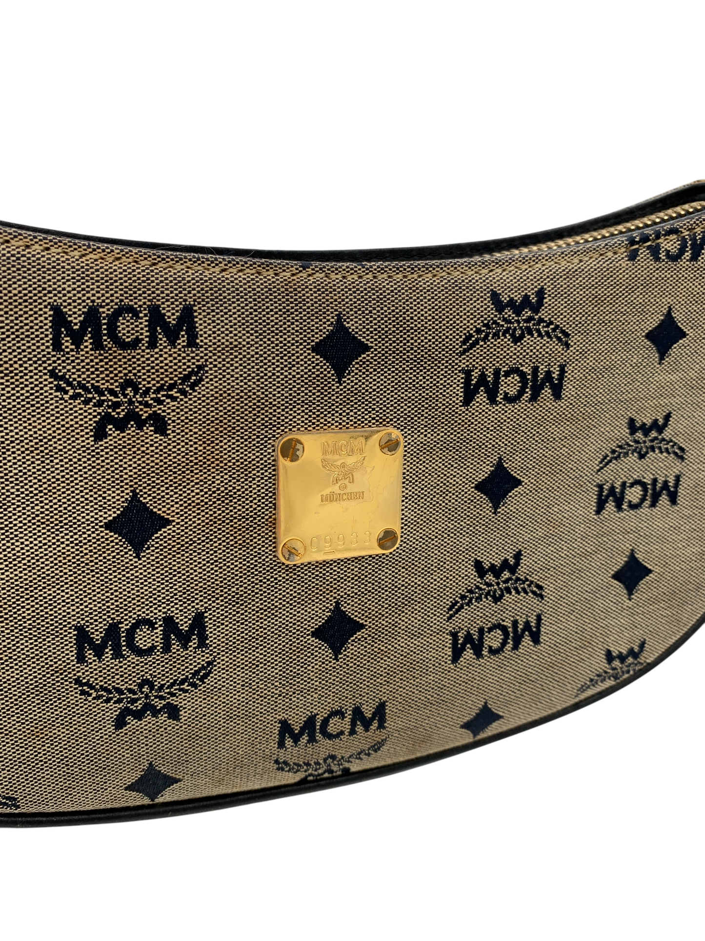 Vintage MCM Handle Hand Bag Y2K