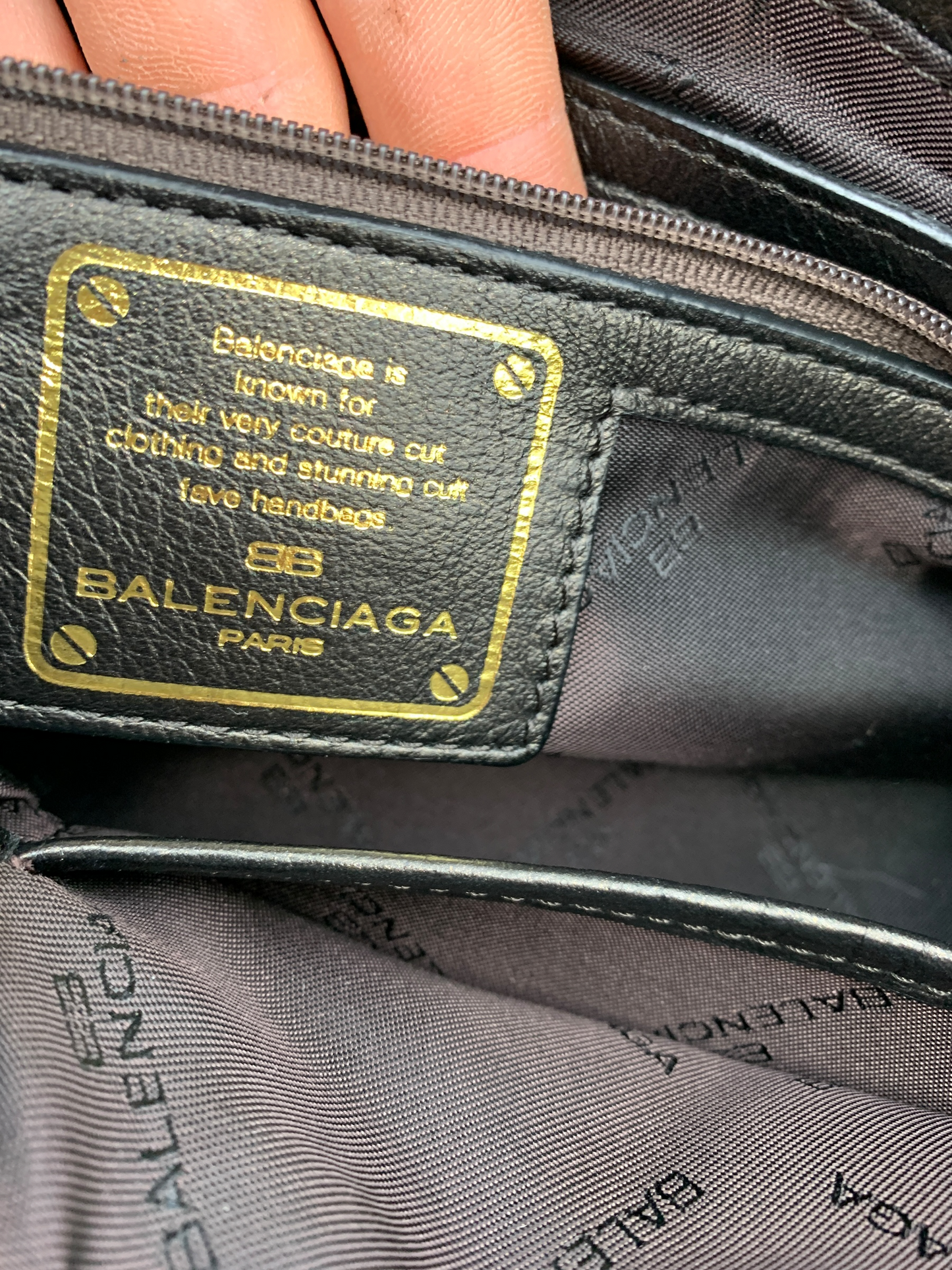 Y2K Vintage Balenciaga Hand Bag