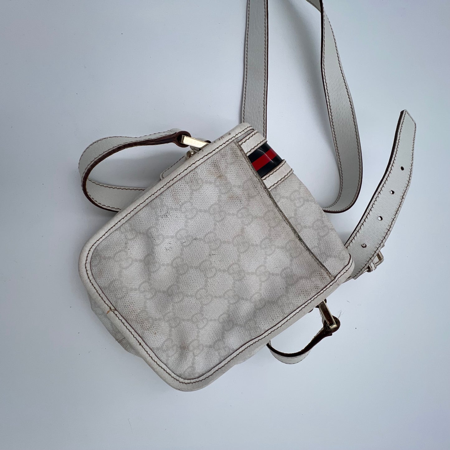 Gucci GG Canvas Crossbody Sidebag Shoulder Bag