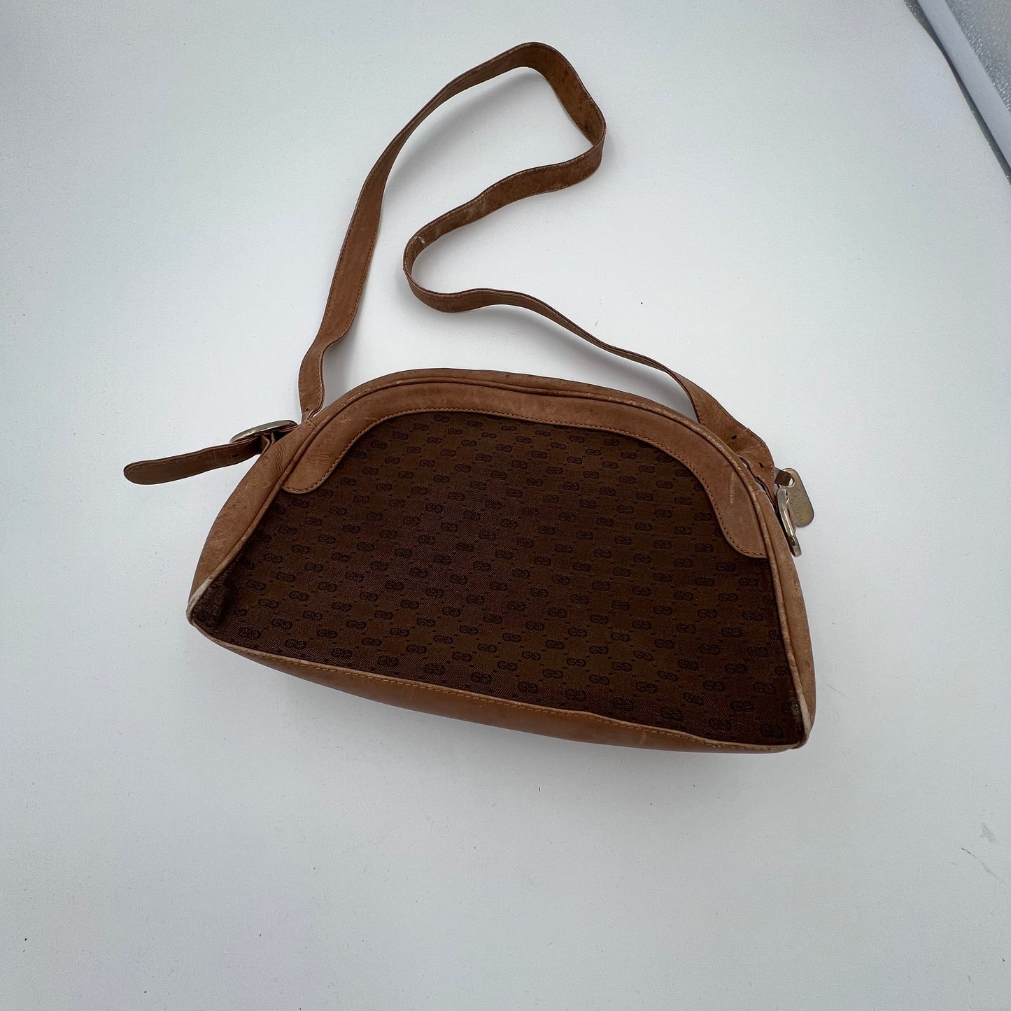 80s Gucci Milano GG Shoulder Crossbody Bag