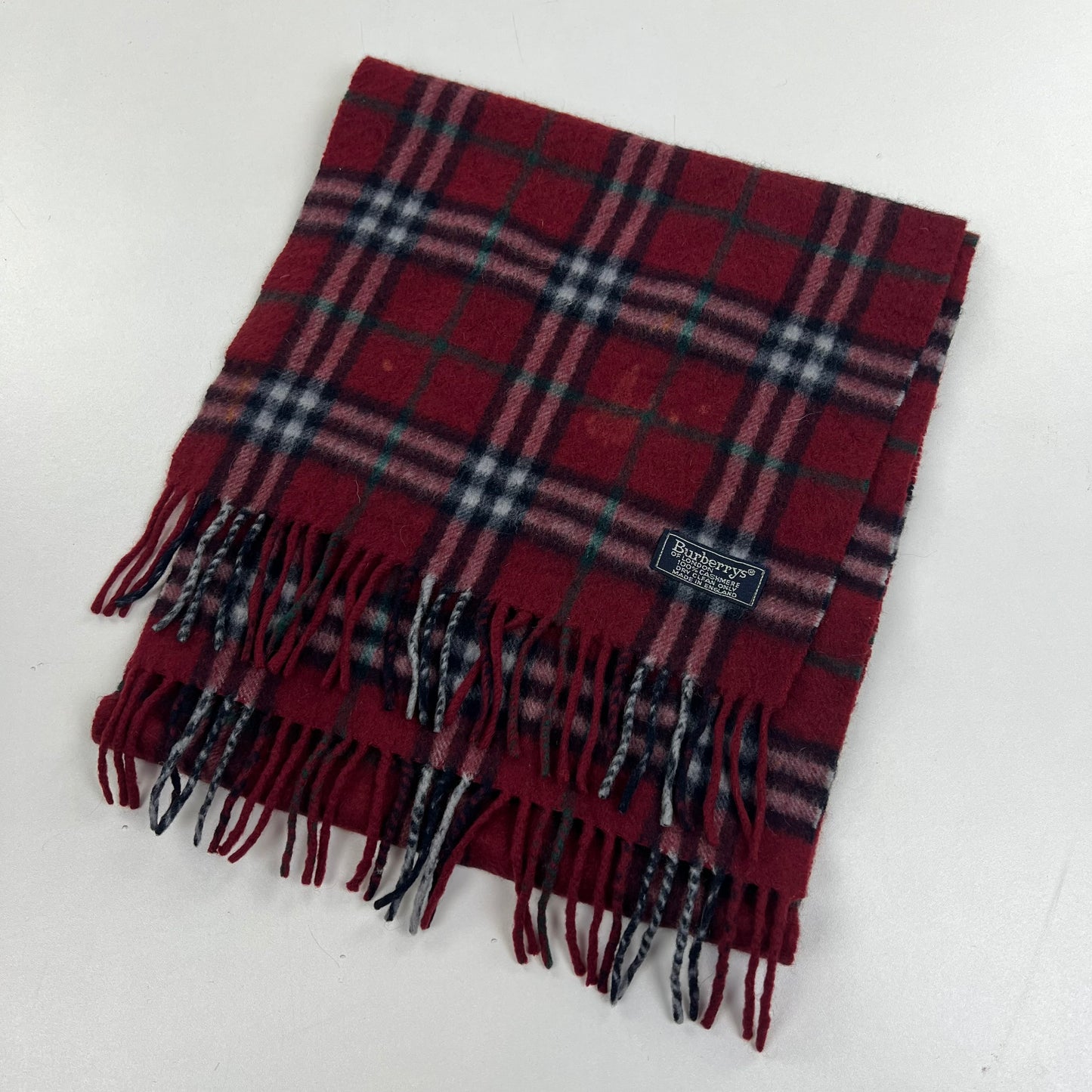 Burberry Scarf Cashmere Kashmir Muffler Schal
