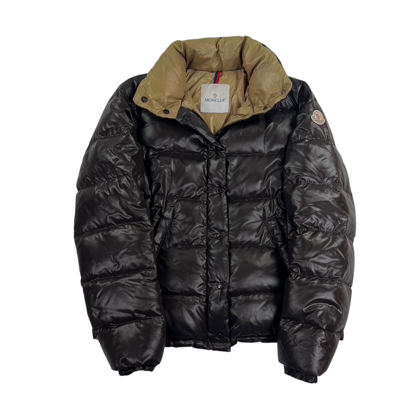 Moncler Bady Puffer Jacket - Women M navy