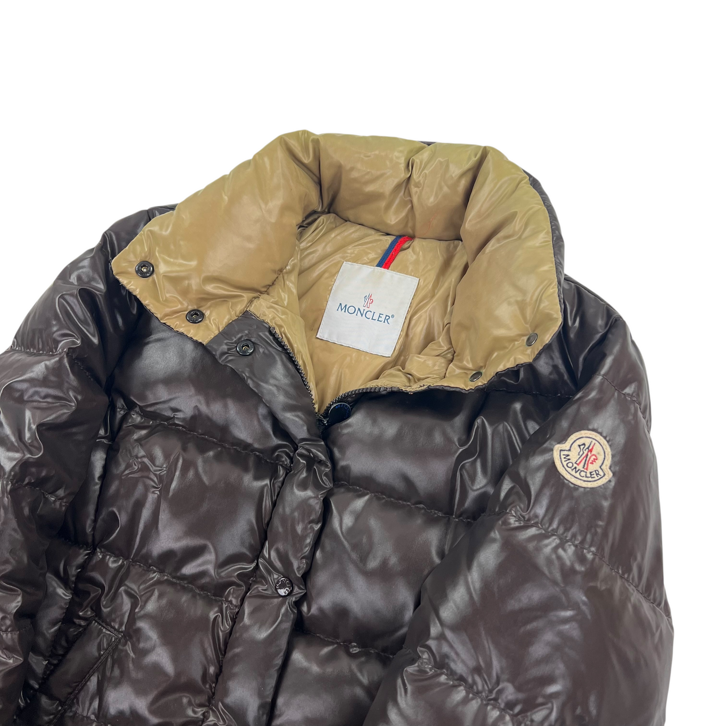Moncler Bady Puffer Jacket - Women M navy