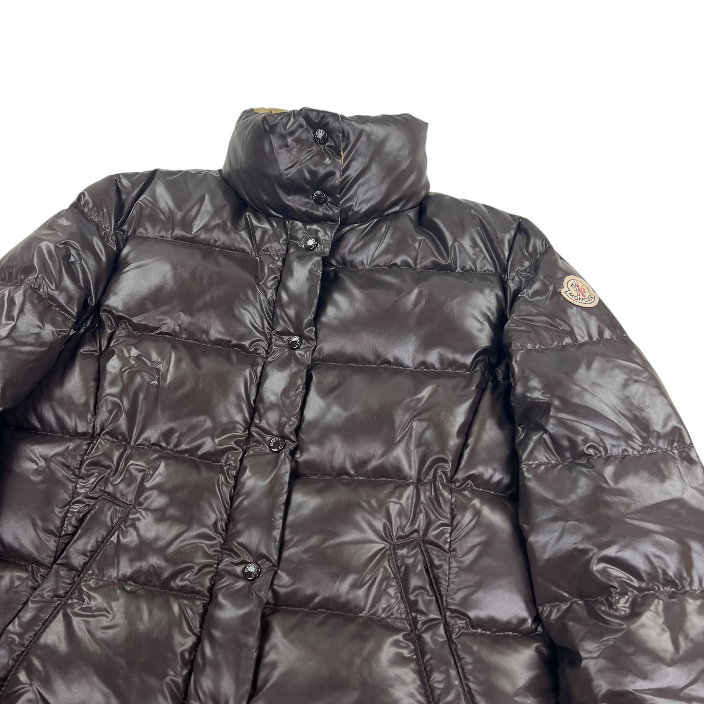 Moncler Bady Puffer Jacket - Women M navy