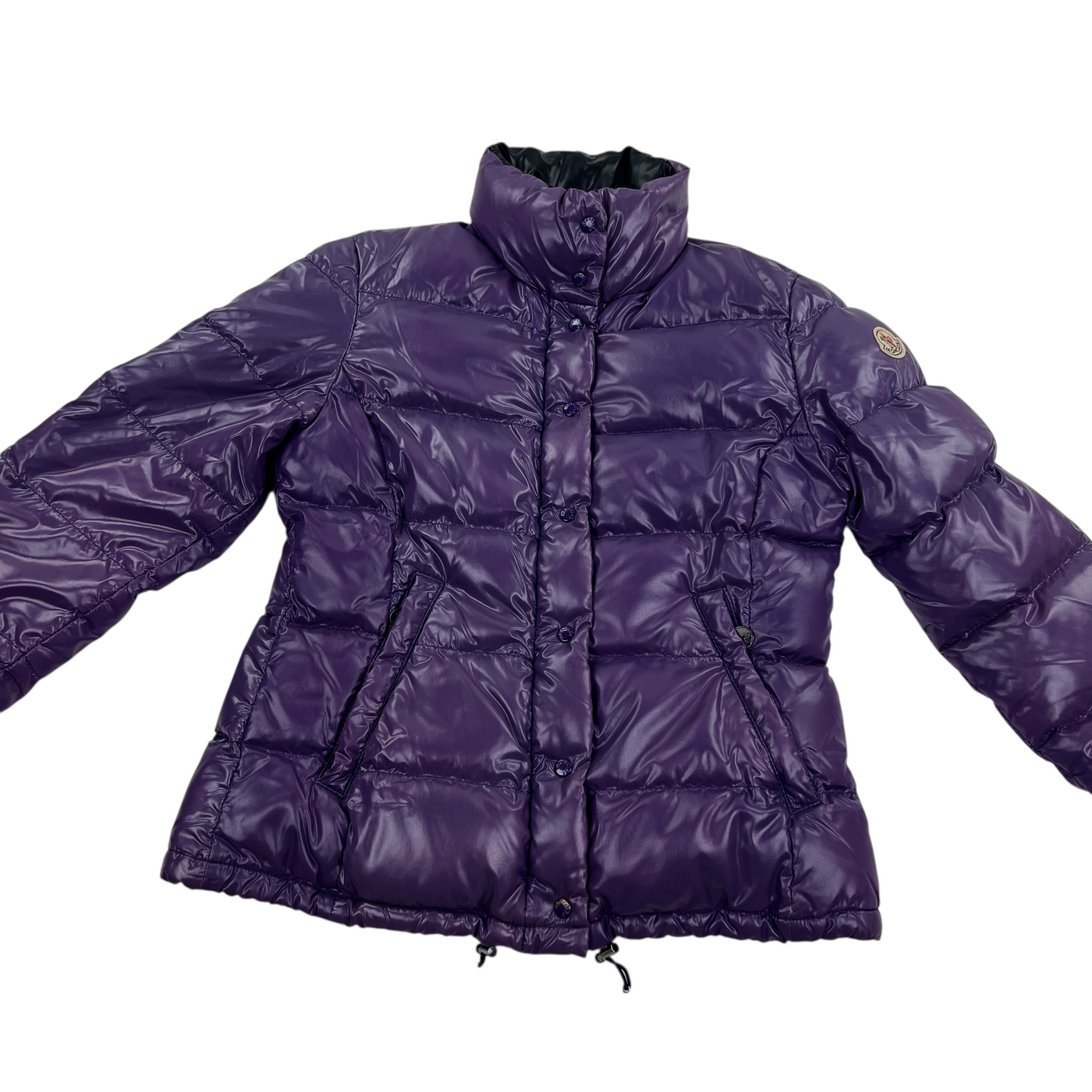 Moncler Bady Puffer Jacket - Women M purple