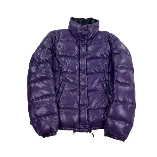 Moncler Bady Puffer Jacket - Women M purple